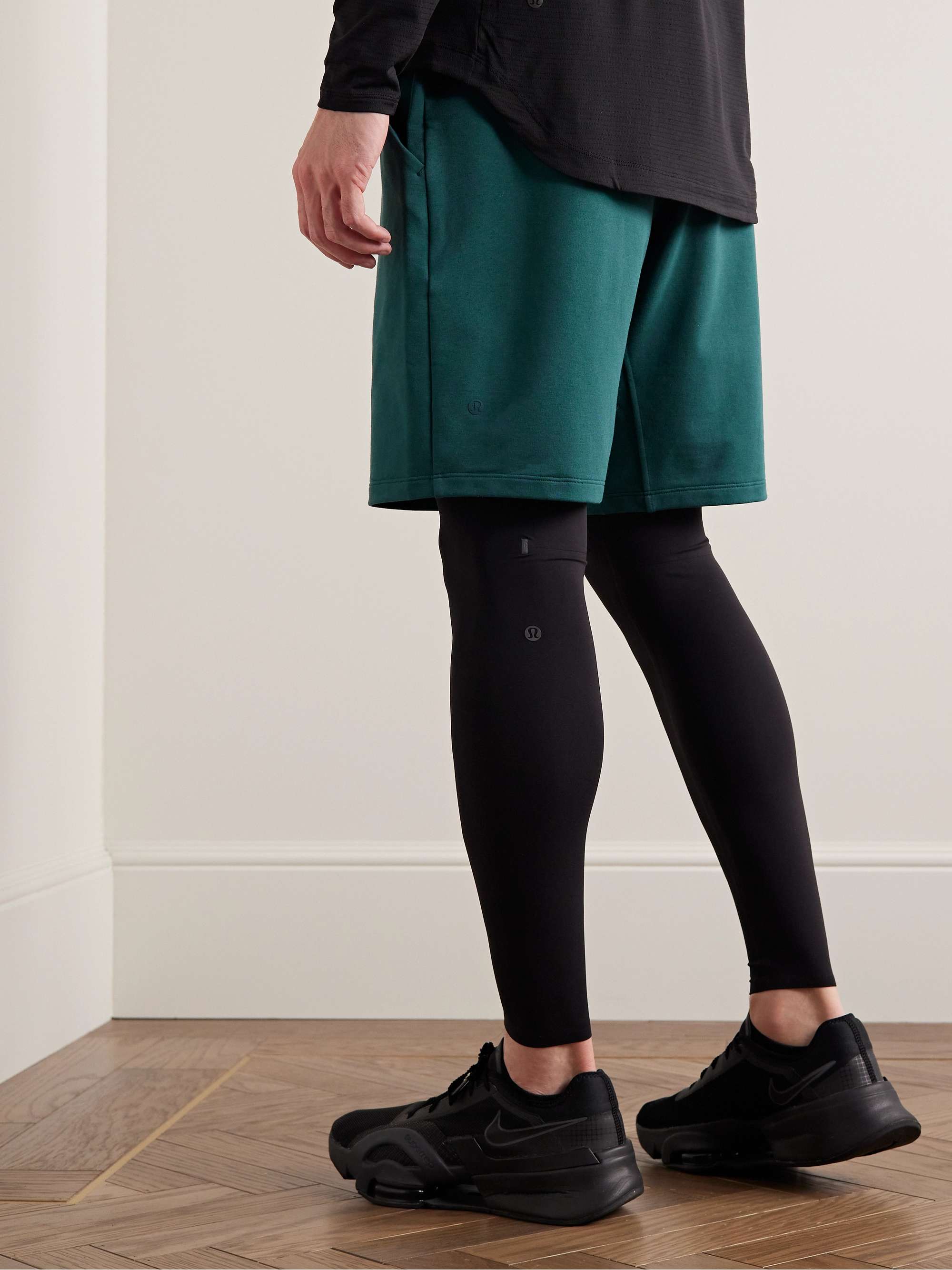 LULULEMON City Sweat Straight-Leg Jersey Drawstring Shorts