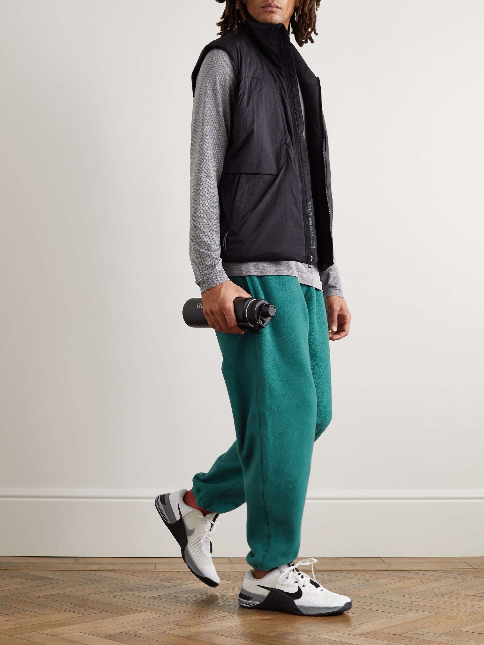LULULEMON Tapered Stretch Recycled-Fleece Track Pants