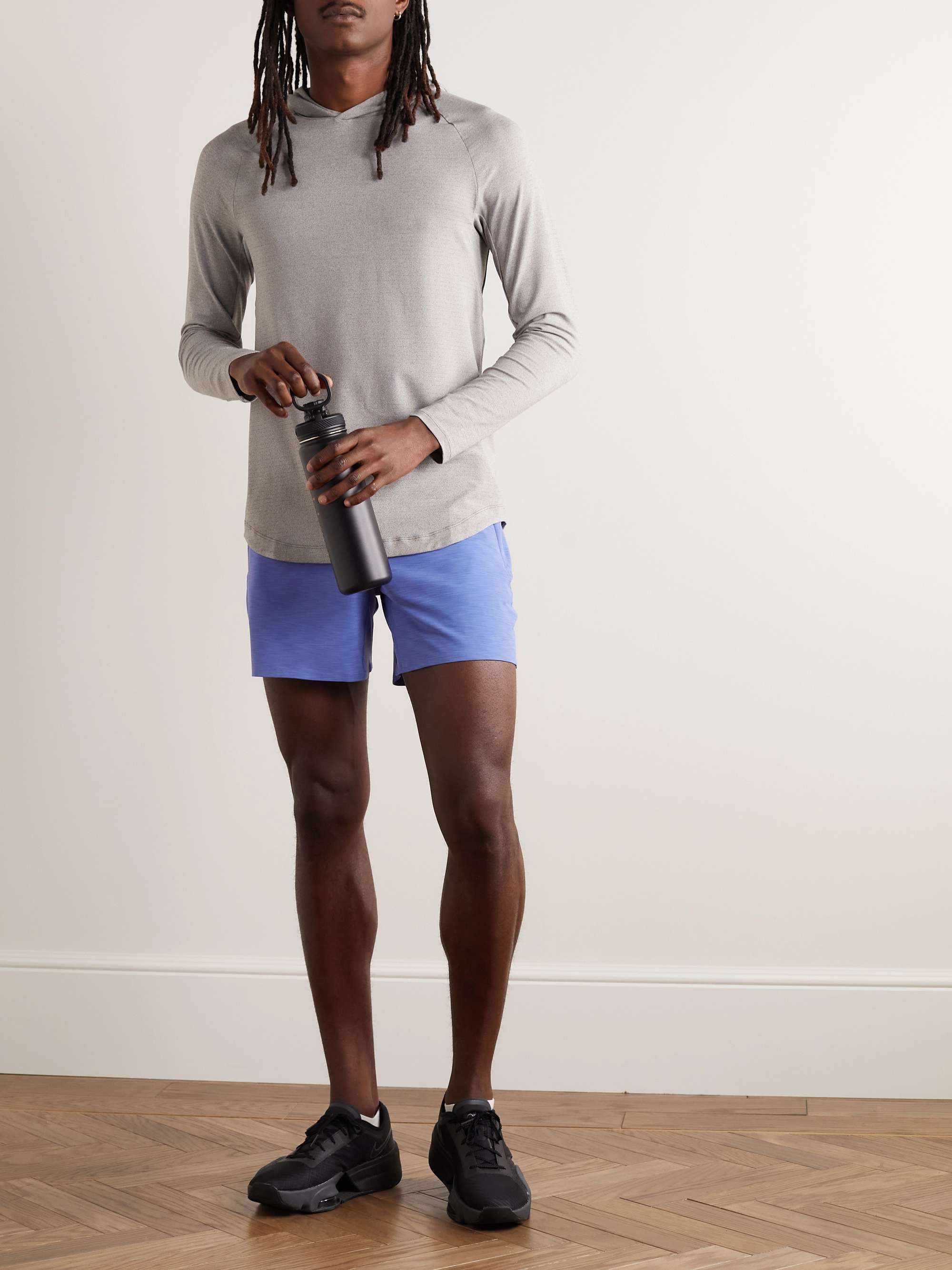 LULULEMON Balancer Slim-Fit Mesh-Panelled Everlux Shorts