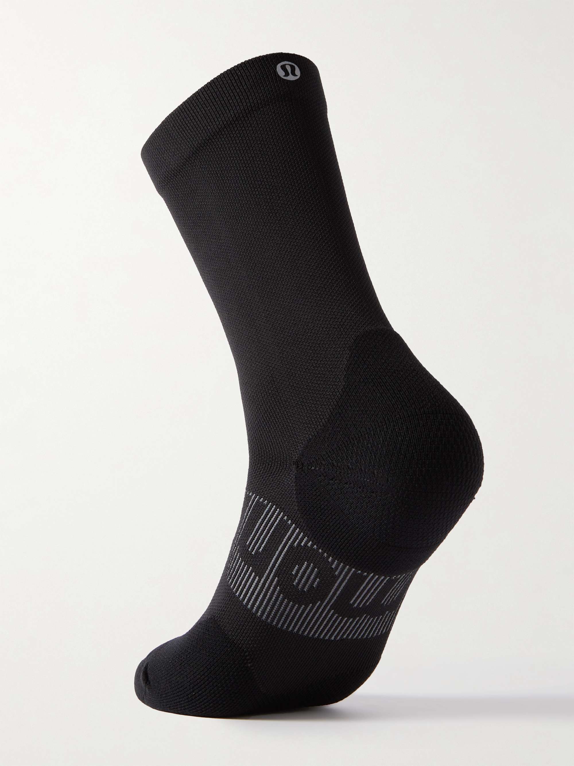 LULULEMON Power Stride ThreePack StretchKnit Socks for Men MR PORTER