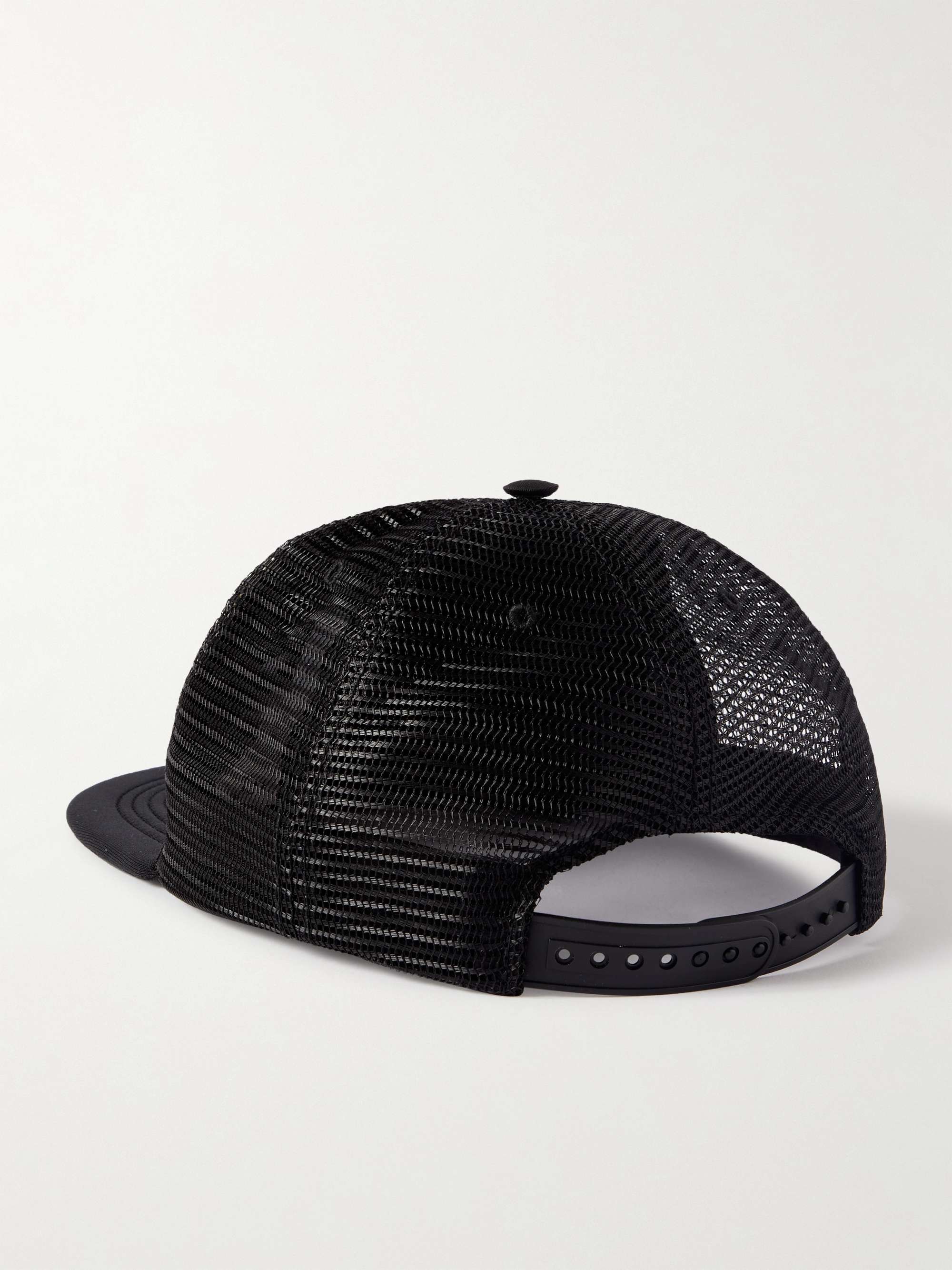 CELINE HOMME Cry Baby Printed Twill and Mesh Trucker Hat