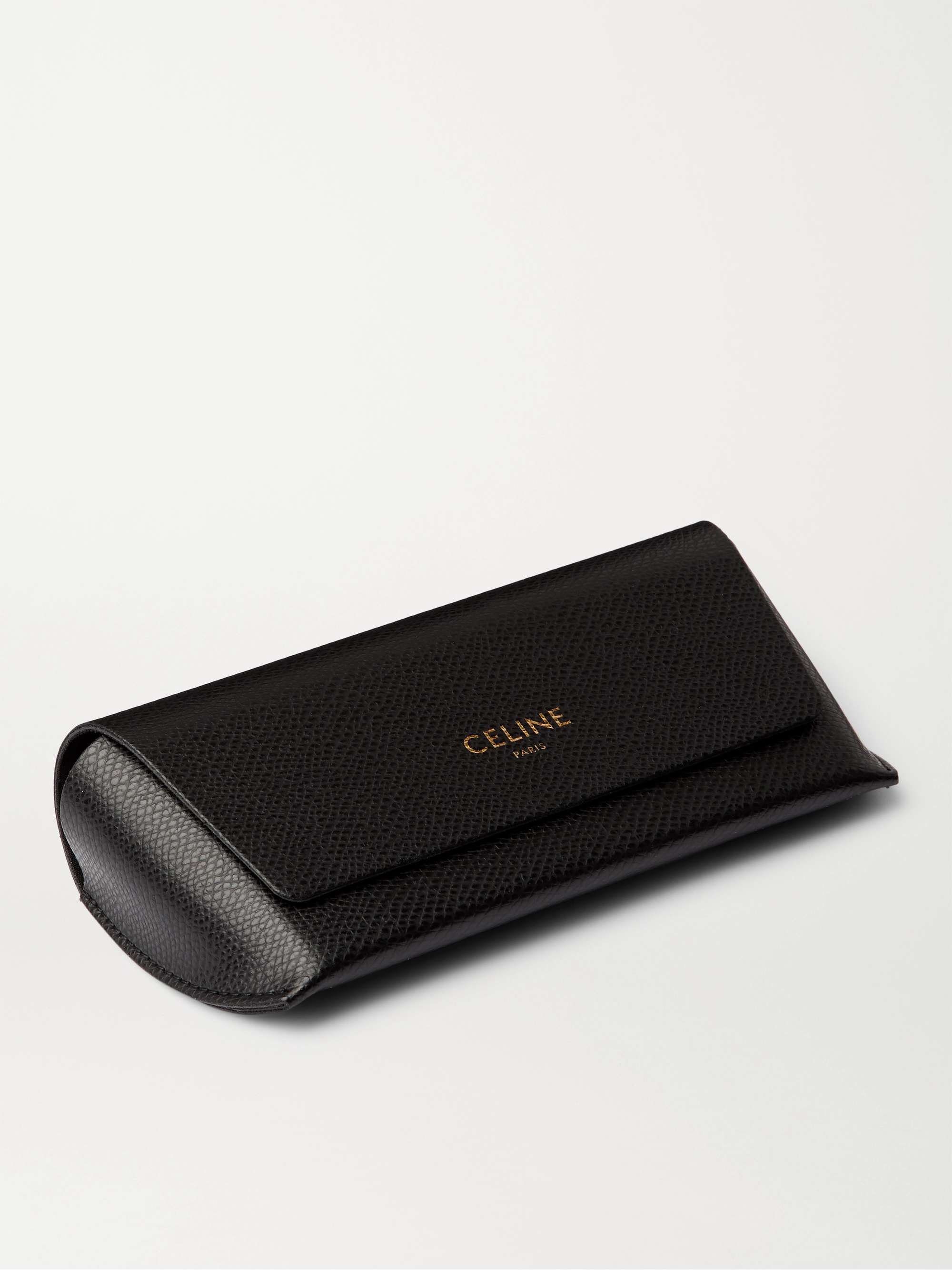 CELINE HOMME D-Frame Tortoiseshell Acetate Sunglasses