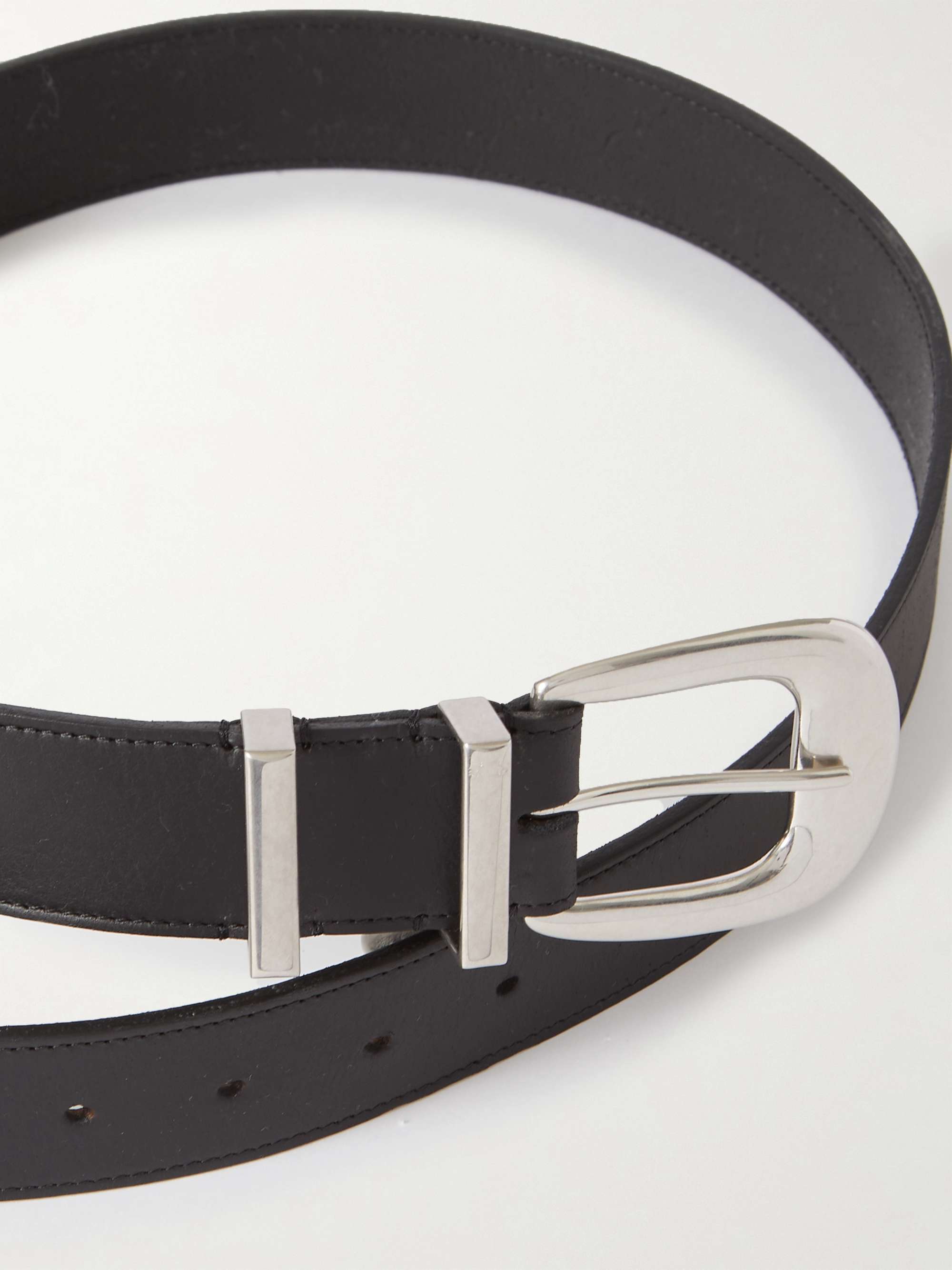 CELINE HOMME 3.5cm Leather Belt