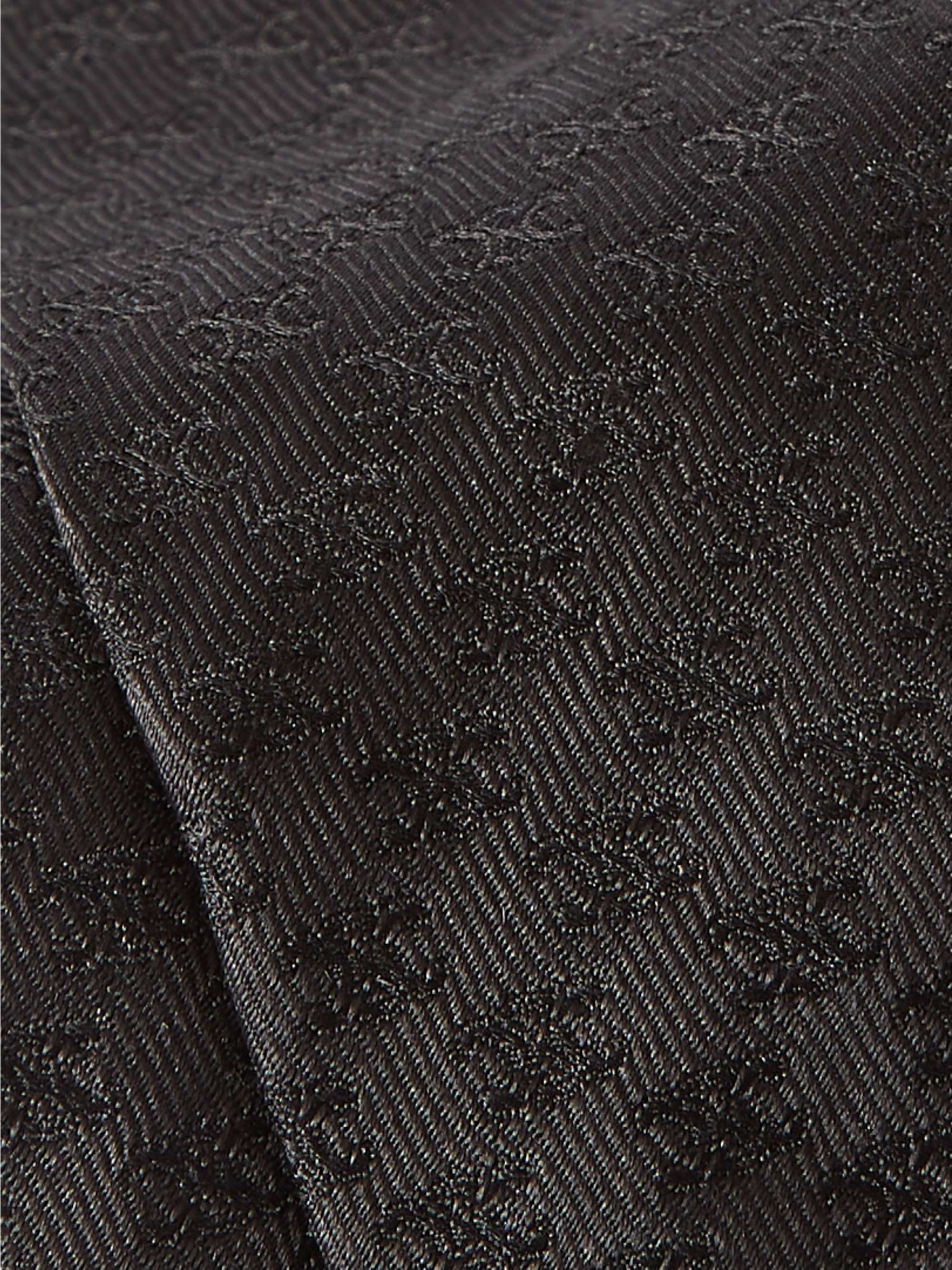 CELINE HOMME 5cm Logo-Jacquard Silk Tie