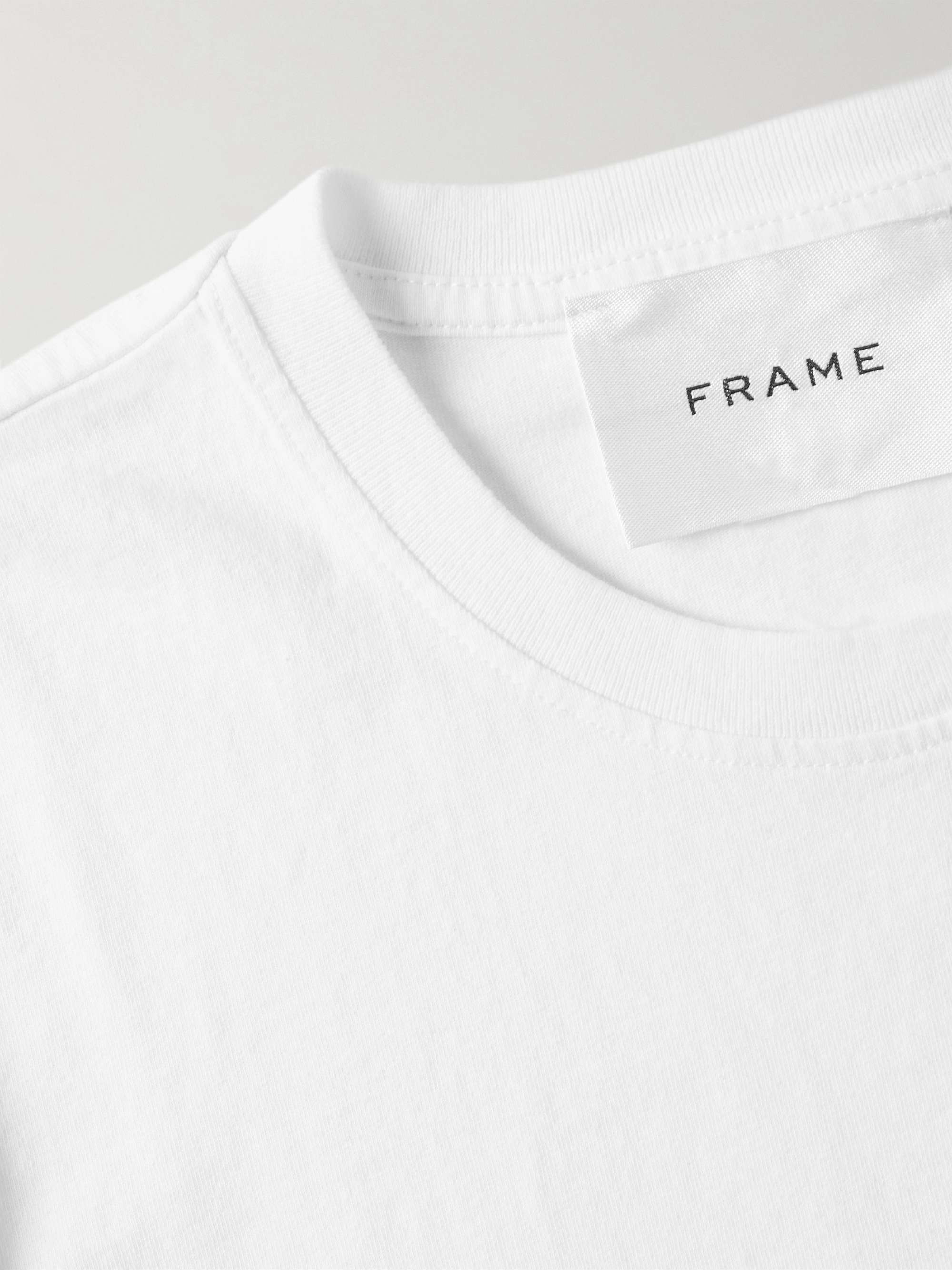 洗濯機可 FRAME（PORTER） フレーム メンズ Tシャツ トップス Cotton Jersey T-Shirt 