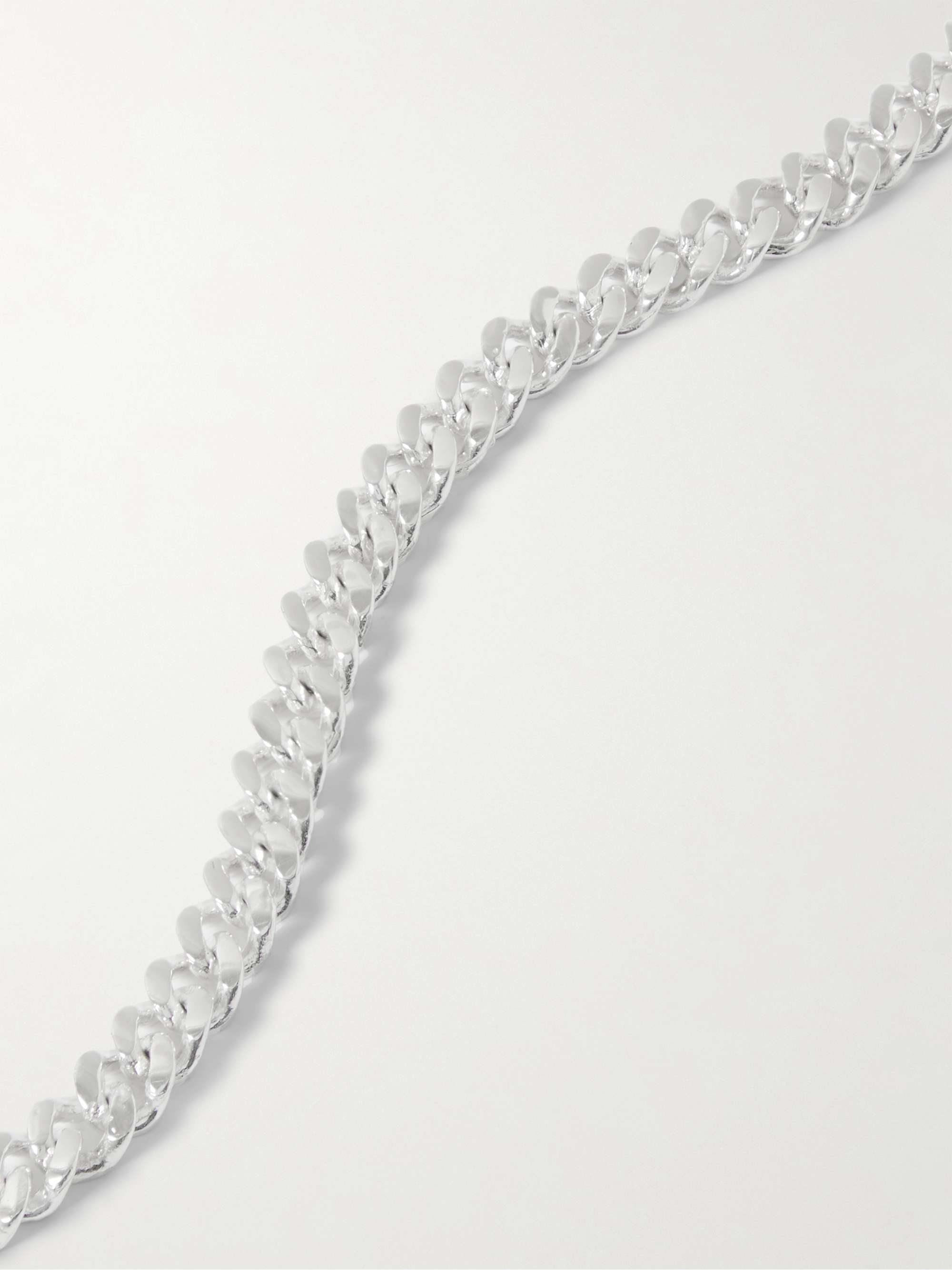 PEARLS BEFORE SWINE Spliced Silver Chain Necklace