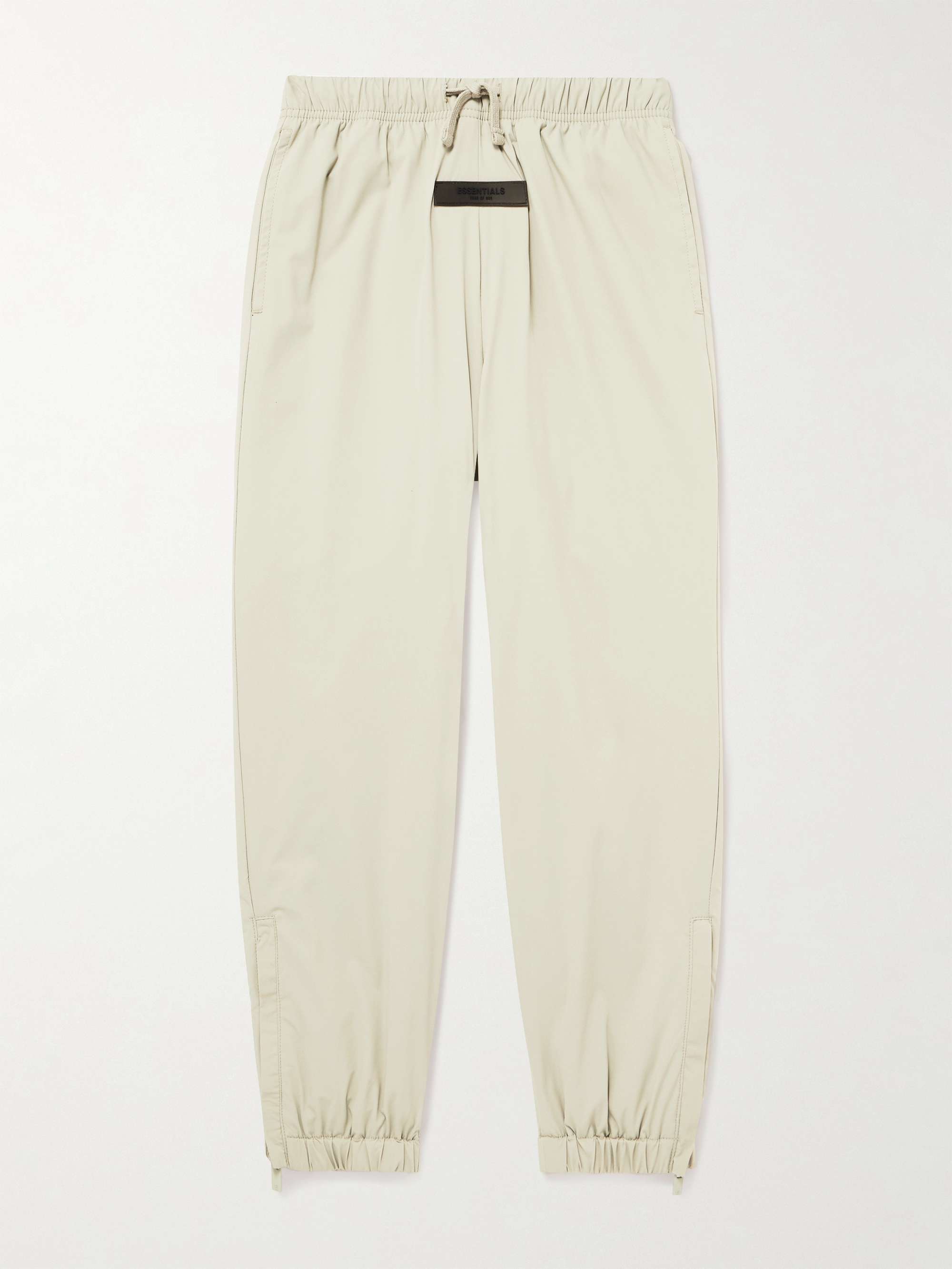 FEAR OF GOD ESSENTIALS KIDS Tapered Logo-Appliquéd Stretch-Shell Track  Pants for Men