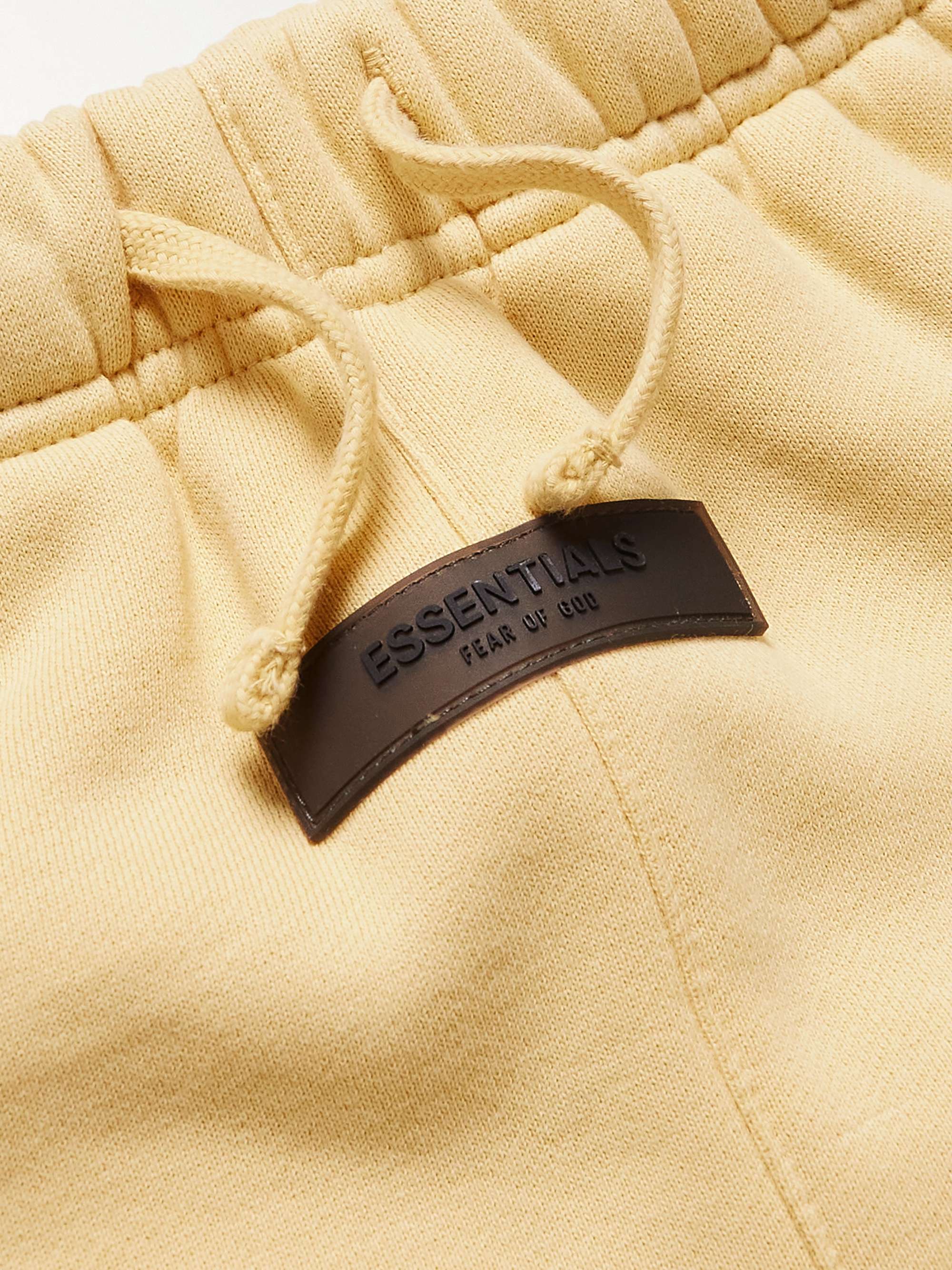 FEAR OF GOD ESSENTIALS KIDS Logo-Appliquéd Cotton-Blend Jersey Sweatpants