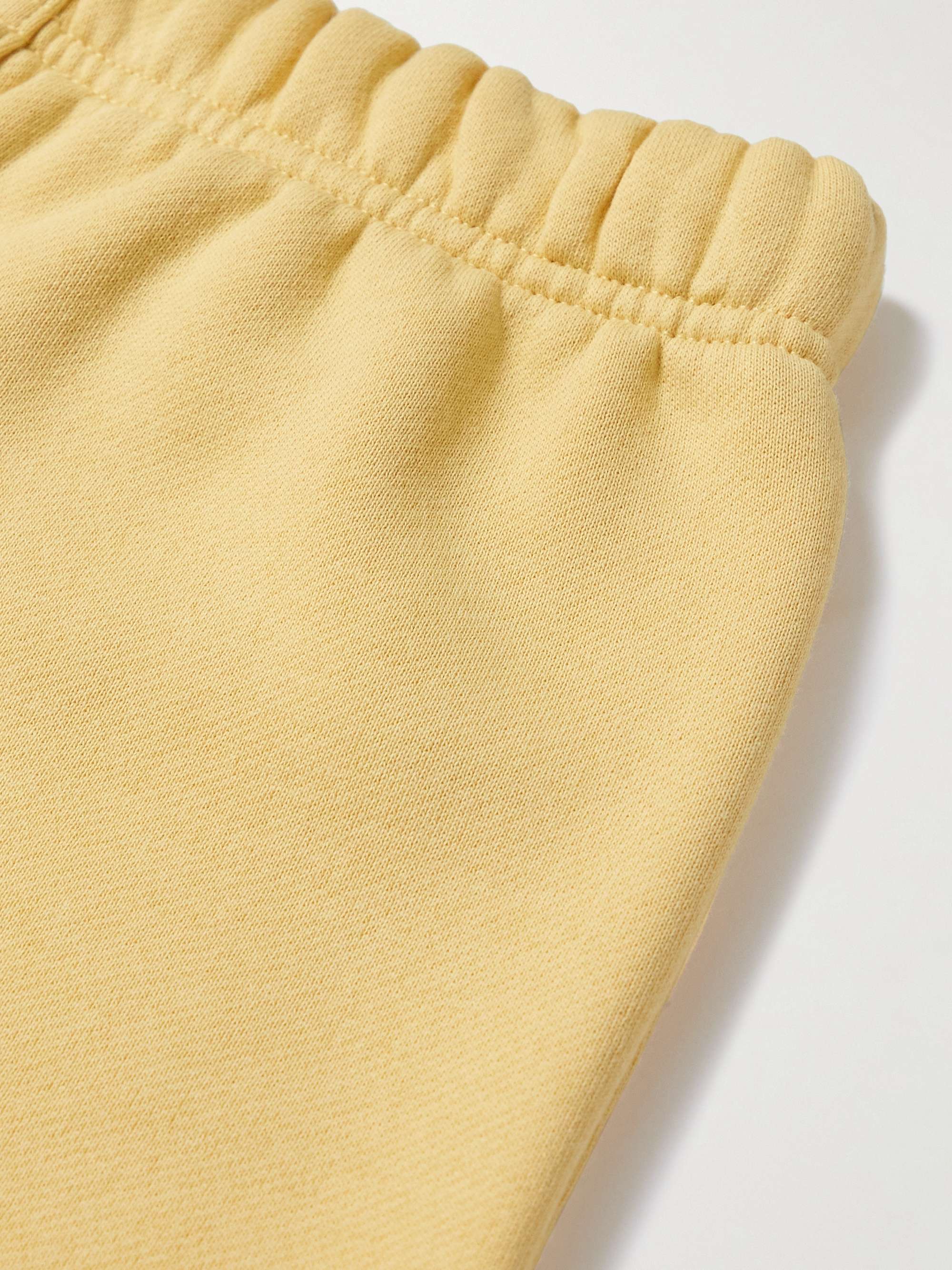 FEAR OF GOD ESSENTIALS KIDS Logo-Appliquéd Cotton-Blend Jersey Drawstring Shorts