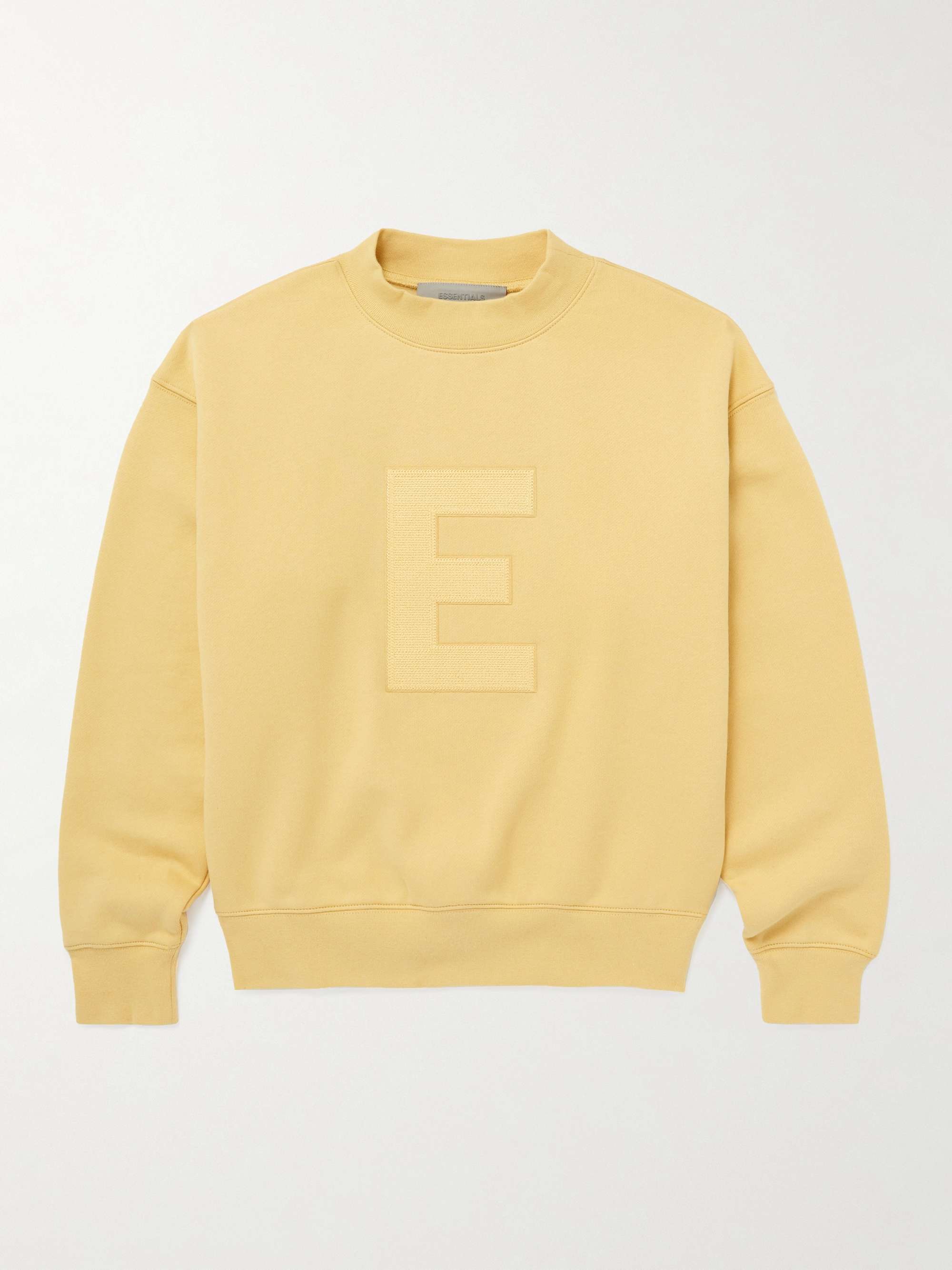 FEAR OF GOD ESSENTIALS KIDS Logo-Appliquéd Cotton-Blend Jersey ...