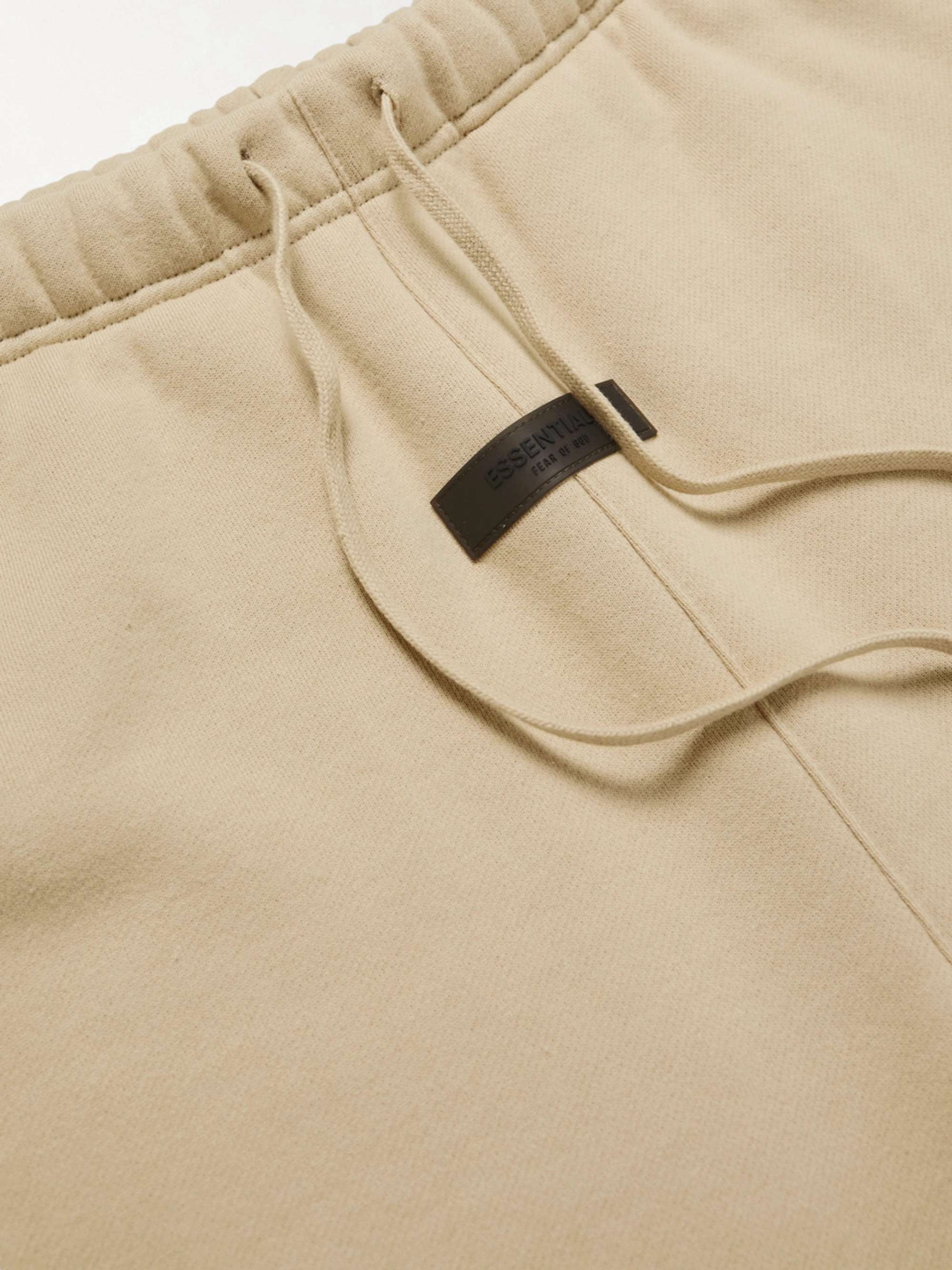 FEAR OF GOD ESSENTIALS KIDS Logo-Appliquéd Cotton-Blend Jersey Sweatpants