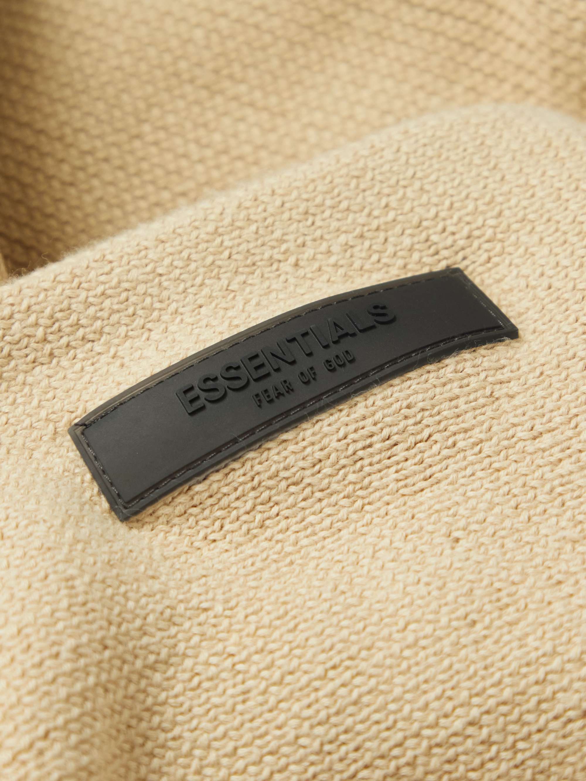 FEAR OF GOD ESSENTIALS KIDS Logo-Appliquéd Cotton-Blend Hoodie