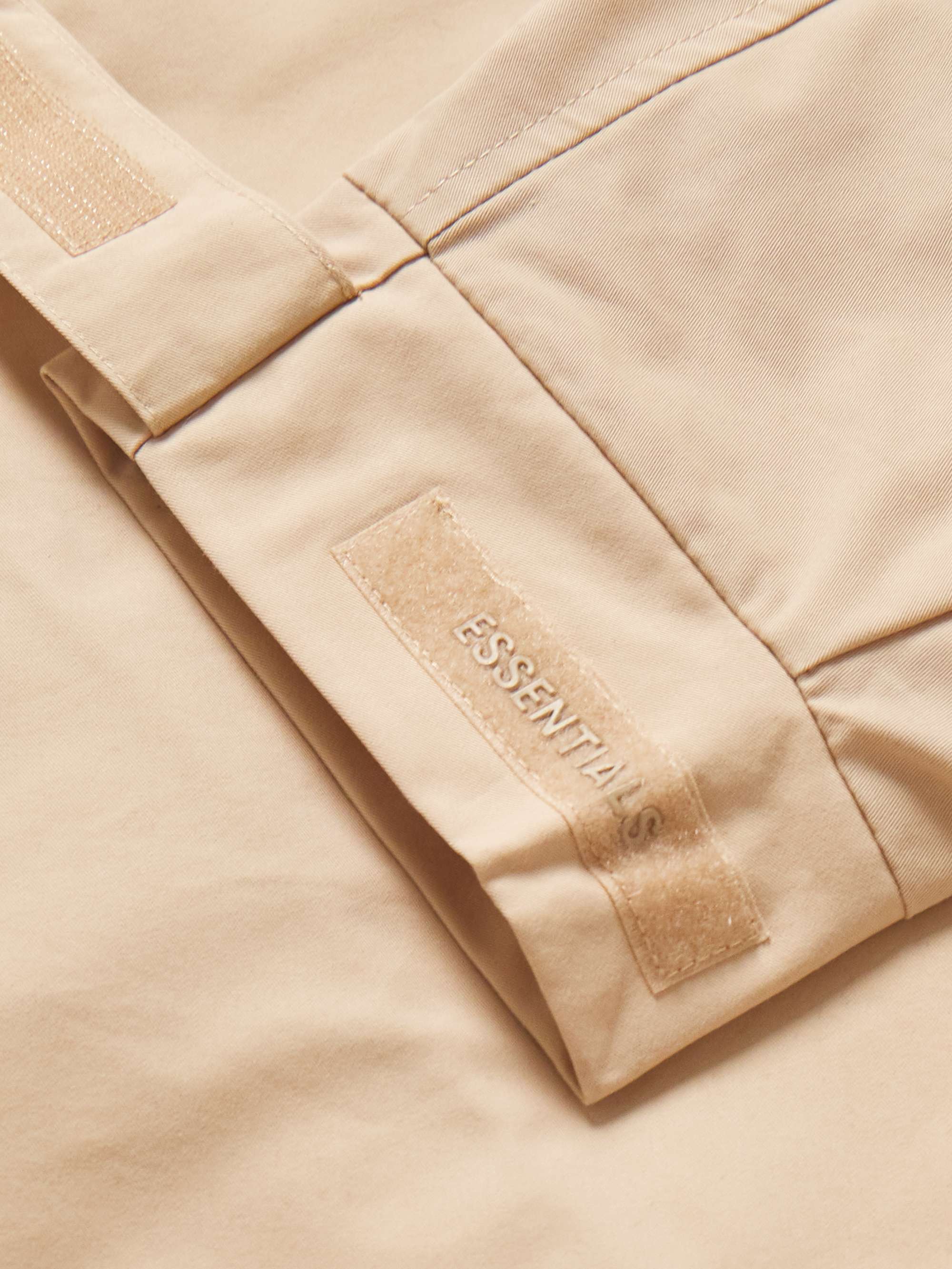 FEAR OF GOD ESSENTIALS Barn Logo-Appliquéd Cotton-Blend Twill Jacket