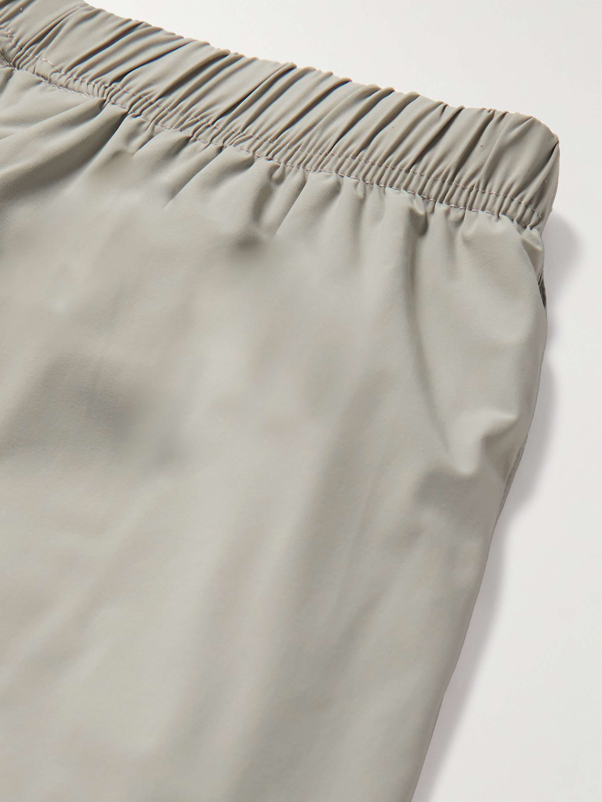 FEAR OF GOD ESSENTIALS Straight-Leg Logo-Appliquéd Shell Drawstring Shorts