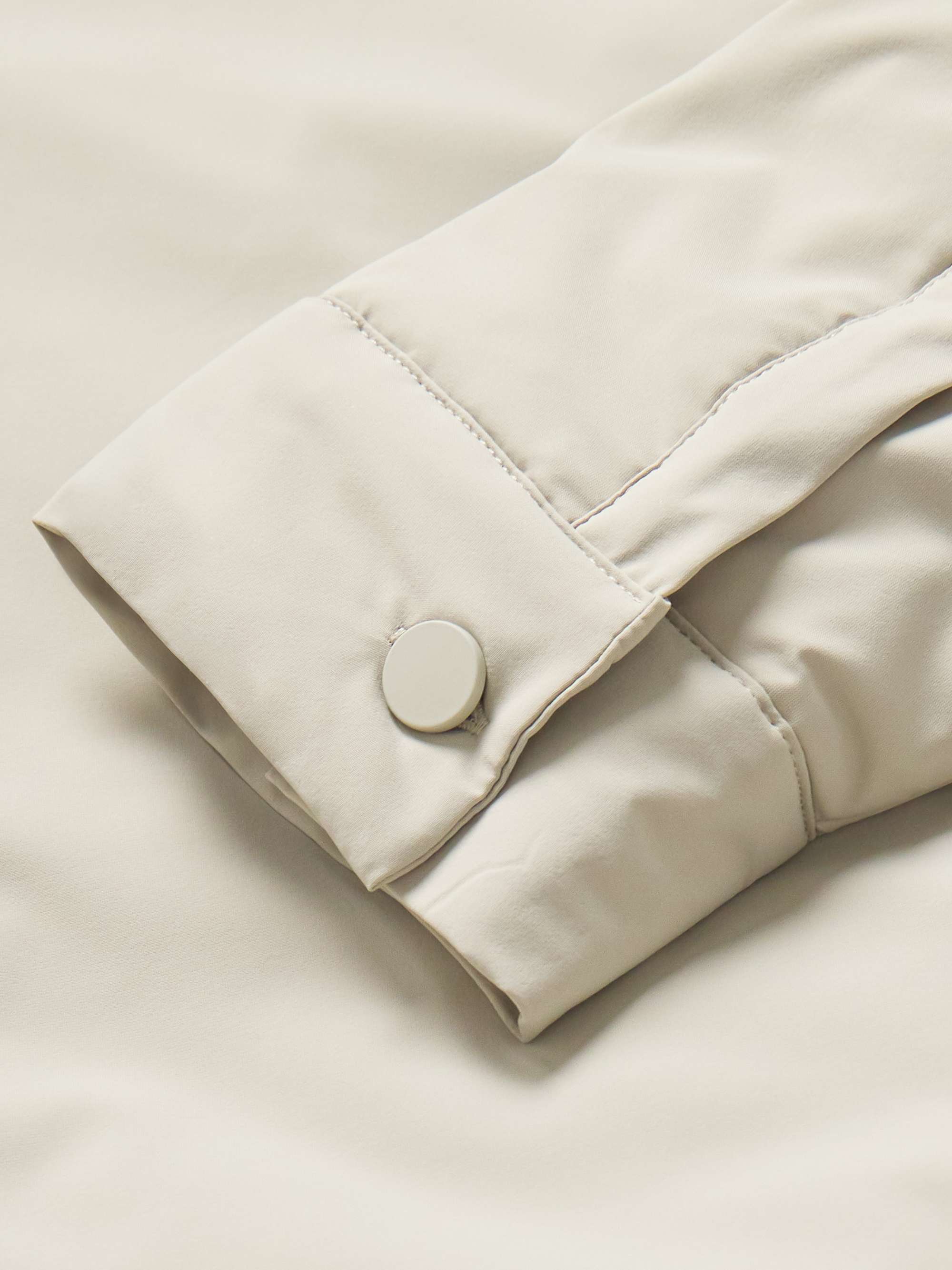 FEAR OF GOD ESSENTIALS Logo-Appliquéd Padded Shell Shirt Jacket
