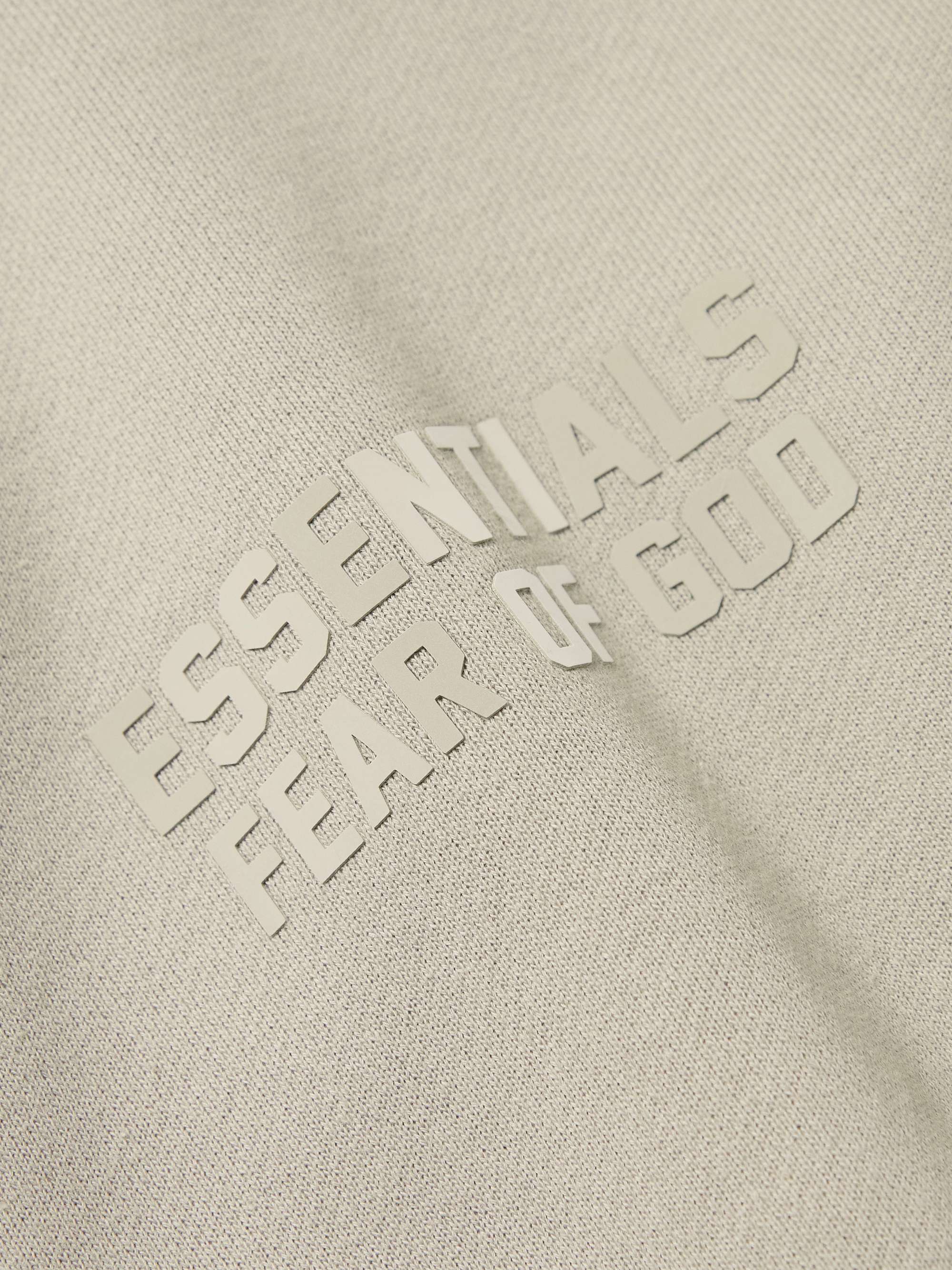 FEAR OF GOD ESSENTIALS Logo-Appliquéd Cotton-Blend Jersey Hoodie for ...