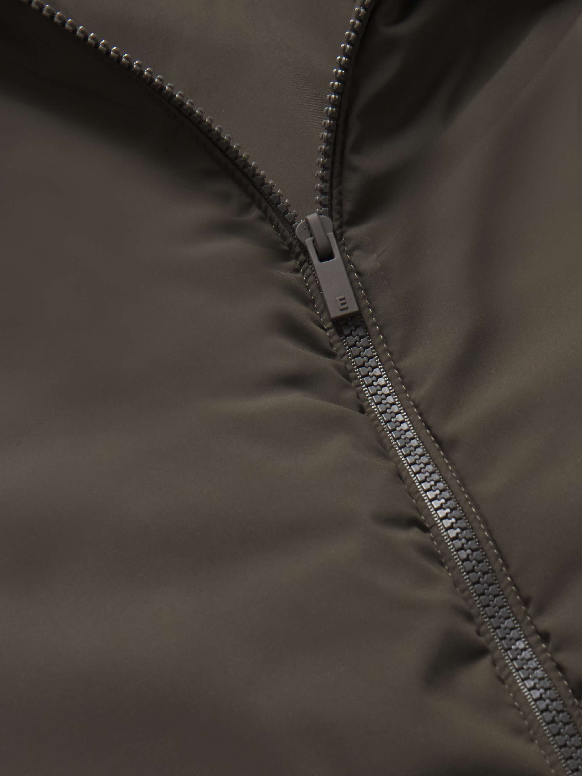 FEAR OF GOD ESSENTIALS Logo-Appliquéd Padded Shell Shirt Jacket