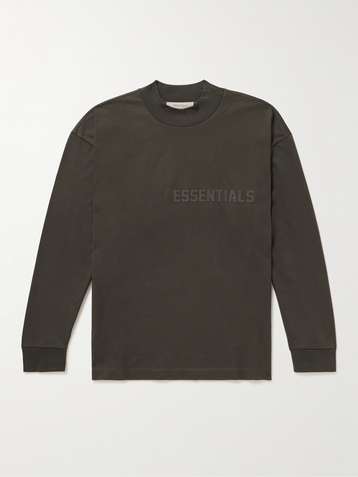 LV 3D Embroidered Long-Sleeved Tshirt - Men - Ready-to-Wear