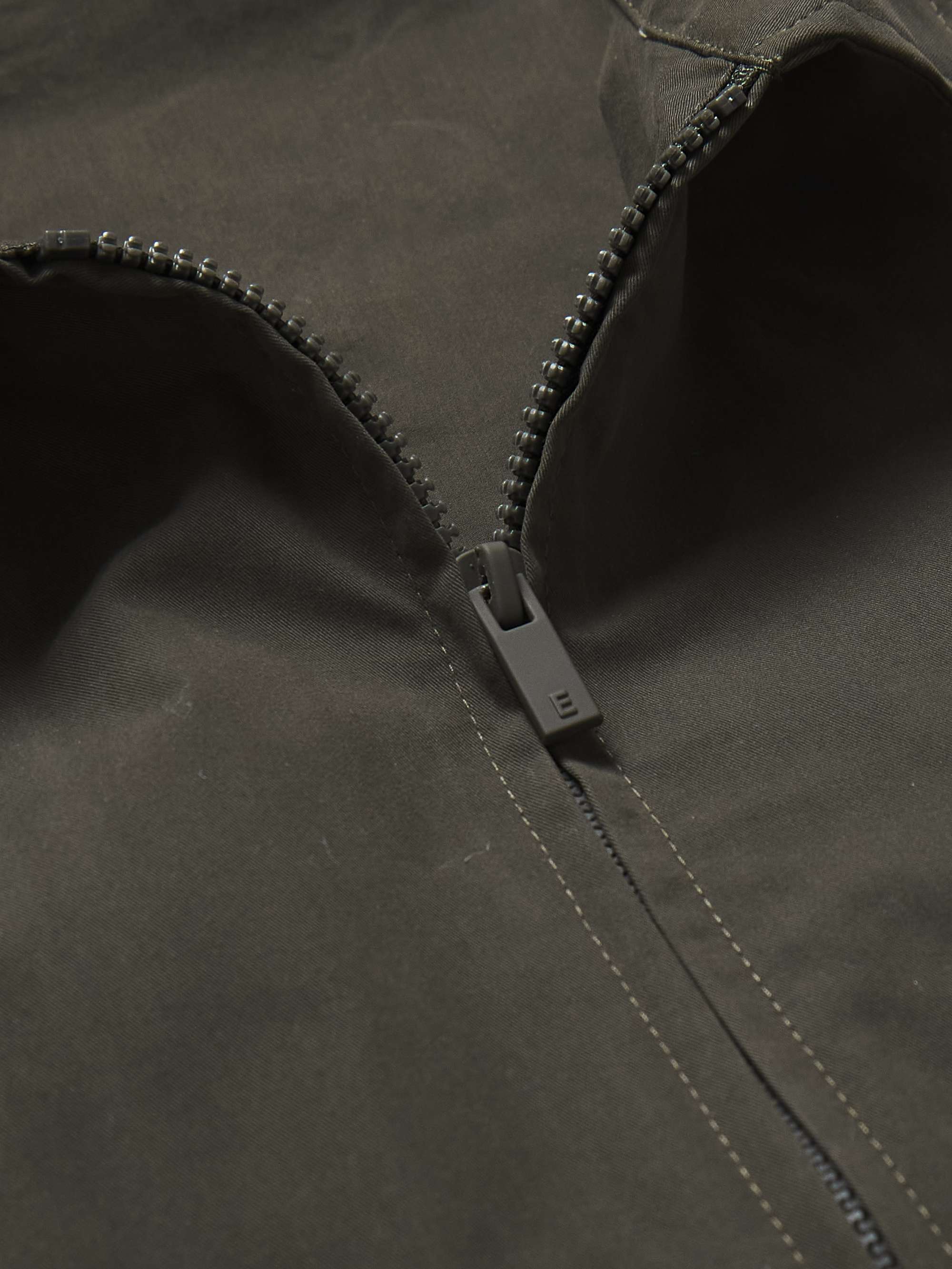 FEAR OF GOD ESSENTIALS Barn Logo-Appliquéd Cotton-Blend Twill Jacket