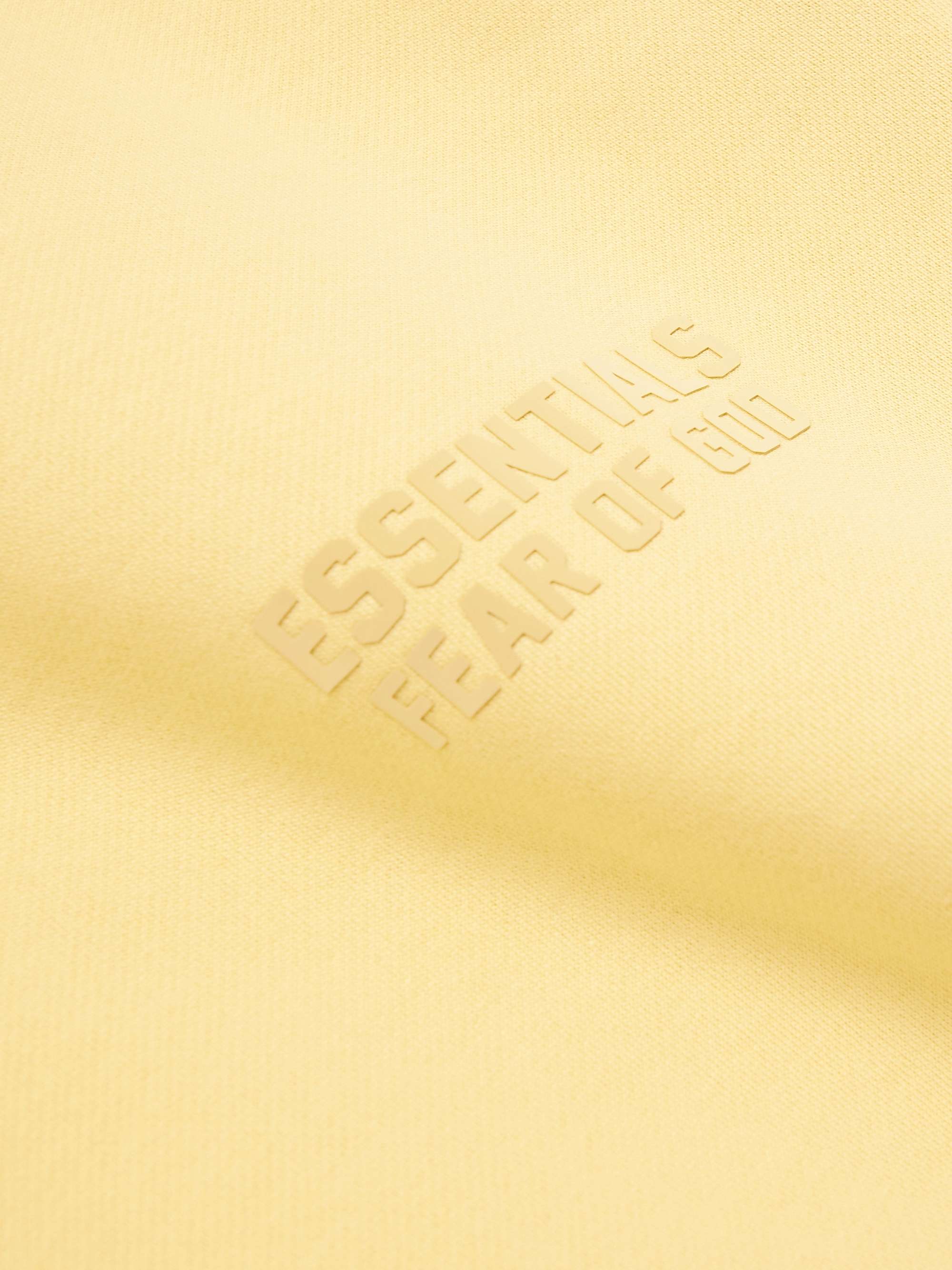 FEAR OF GOD ESSENTIALS Logo-Appliquéd Cotton-Blend Jersey Sweatshirt
