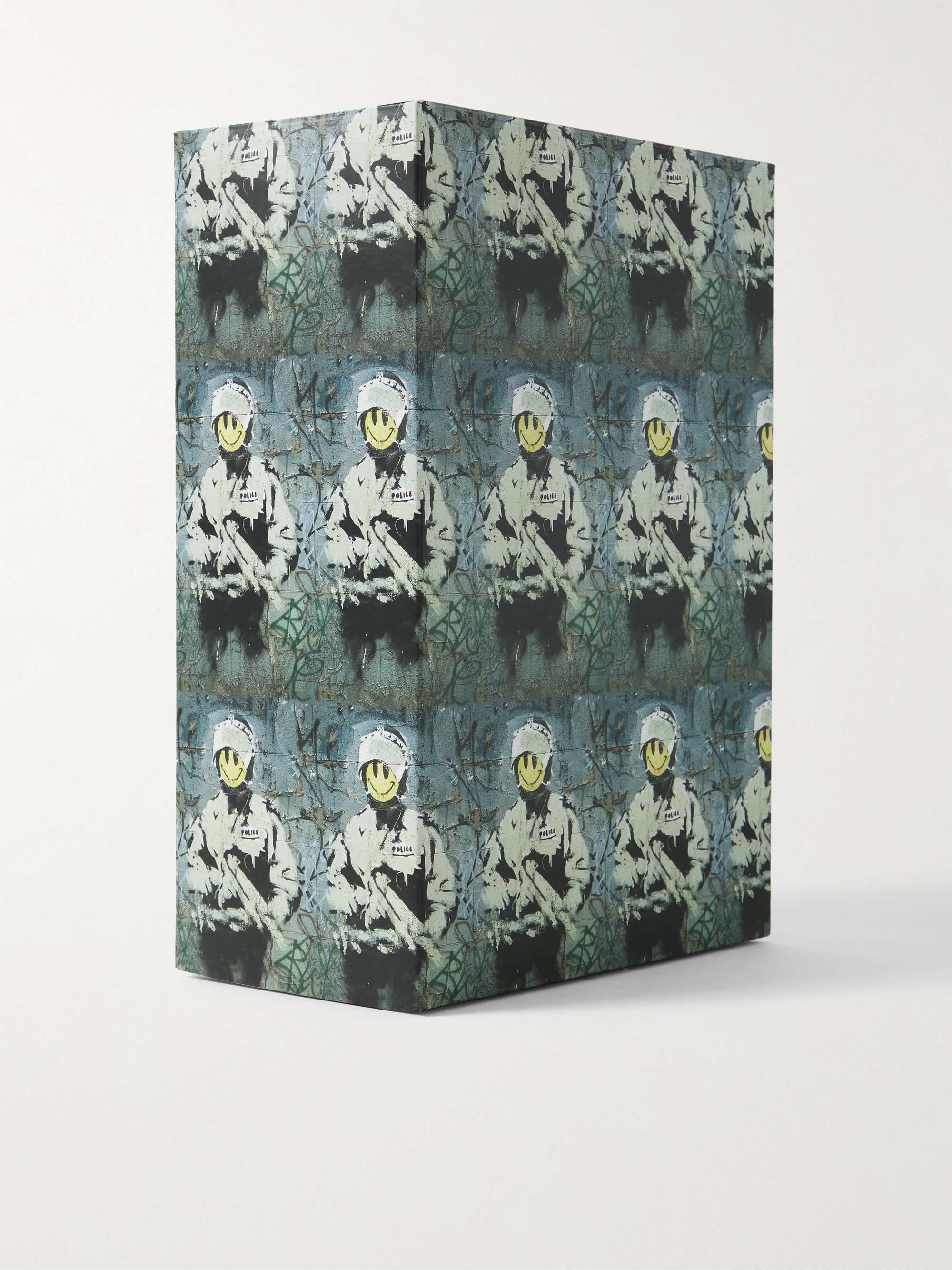 BE@RBRICK + Brandalism Riot Cop 100% + 400% Printed PVC Figurine Set