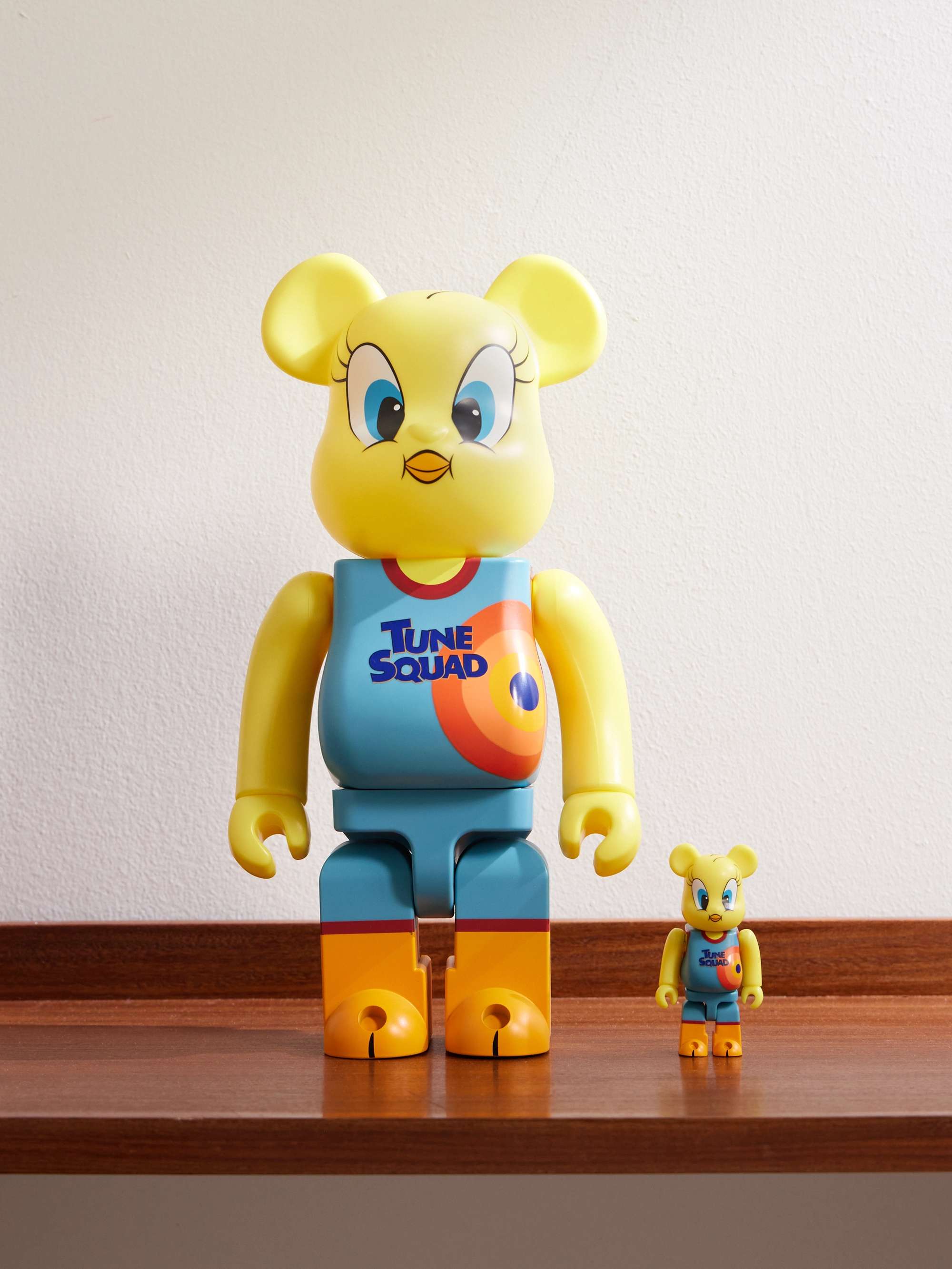 + Space Jam Tweety 100% + 400% Printed PVC Figurine Set