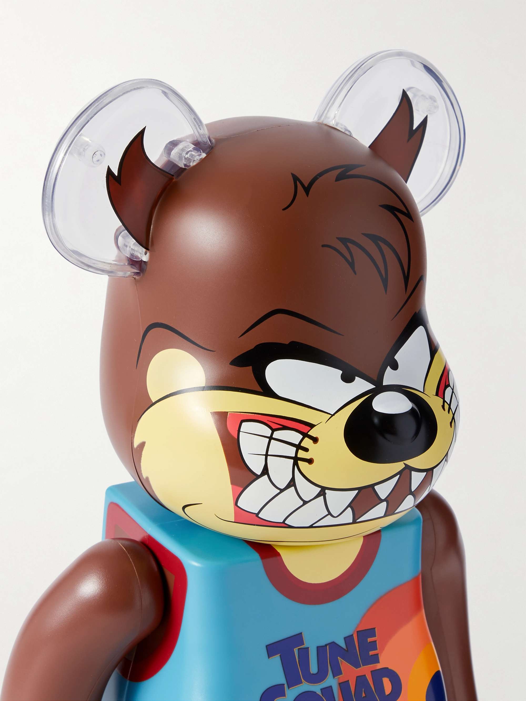 BE@RBRICK + Space Jam Tasmanian Devil 100% + 400% Printed PVC Figurine Set