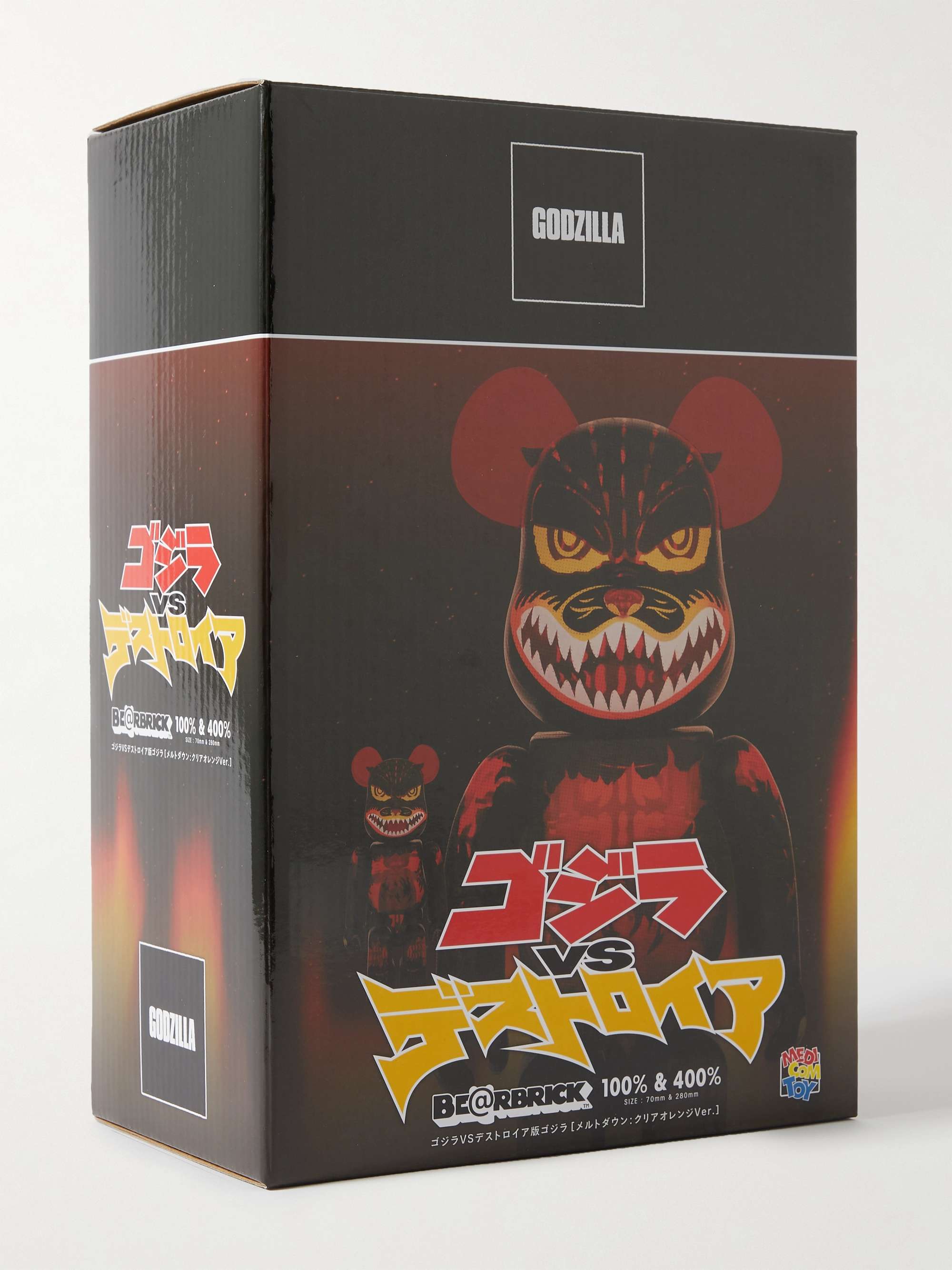 BE@RBRICK + Godzilla 1000% Printed PVC Figurine