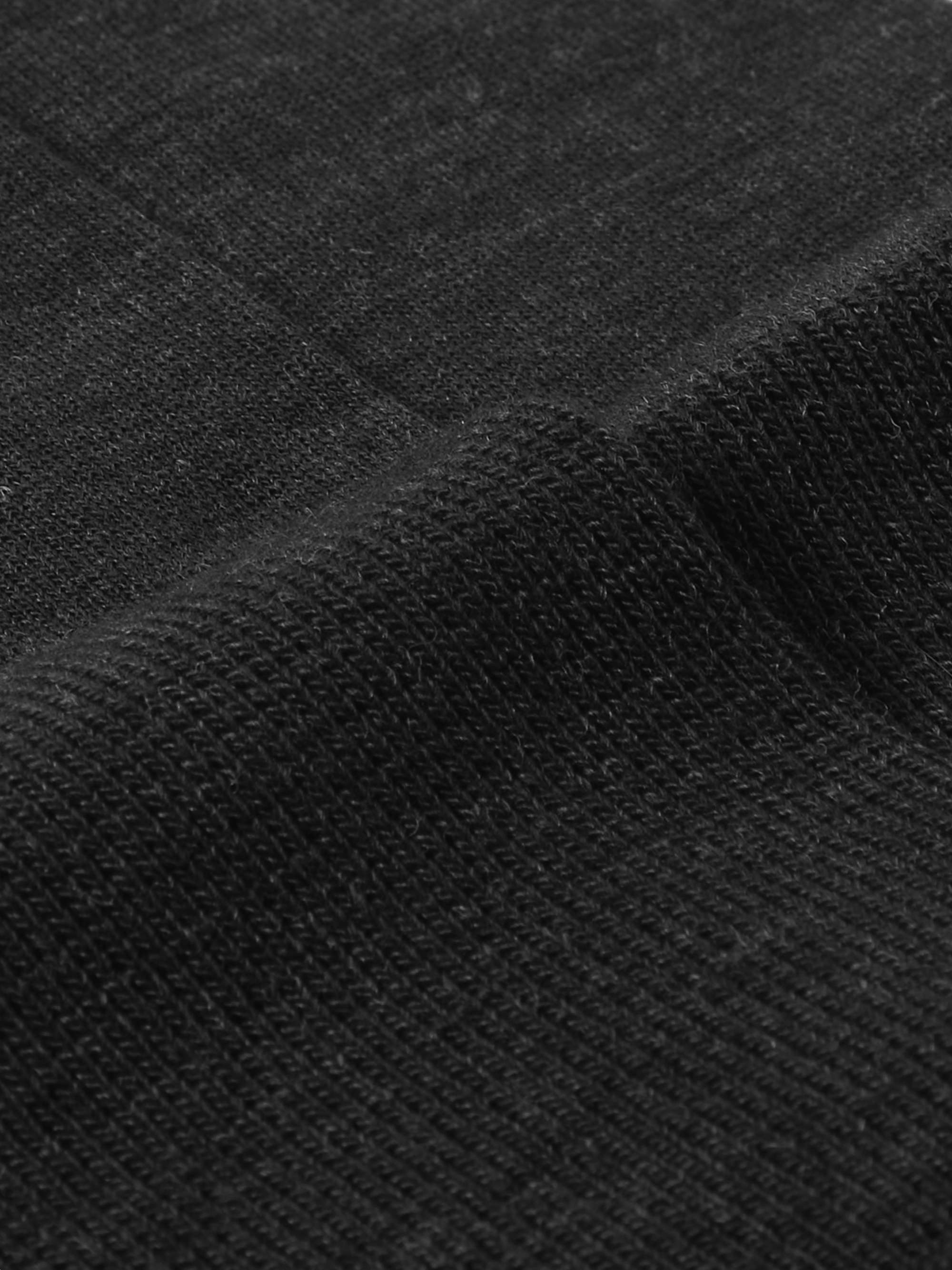 FALKE Three-Pack Airport Stretch Wool-Blend Socks