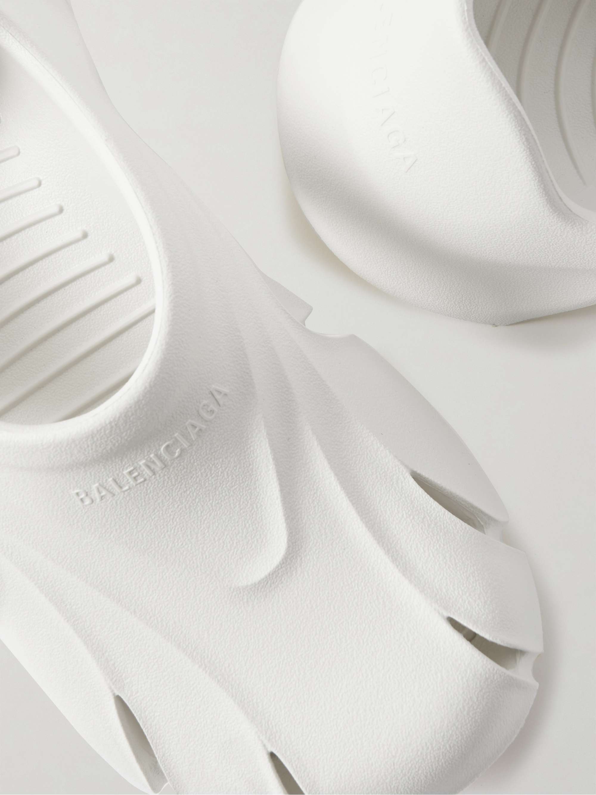BALENCIAGA Mold Closed Rubber Sandals