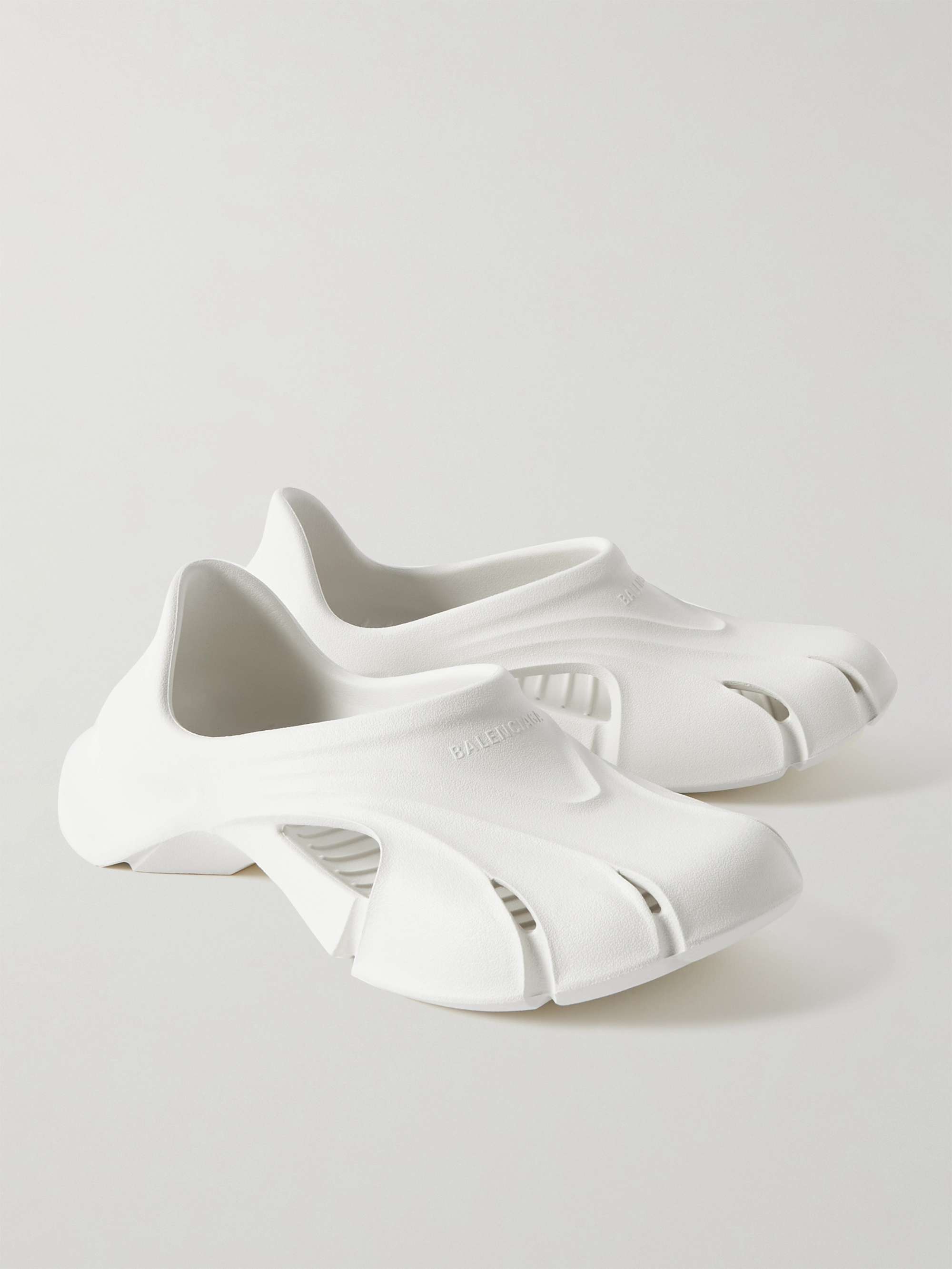 BALENCIAGA Mold Closed Rubber Sandals