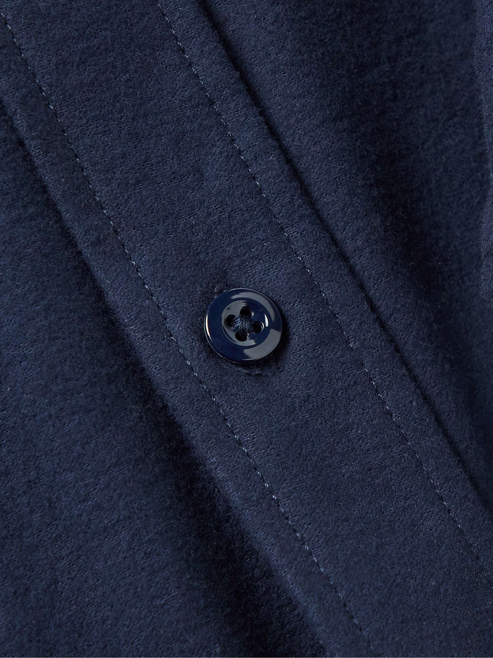 RANDY'S GARMENTS Brushed-Cotton Shirt