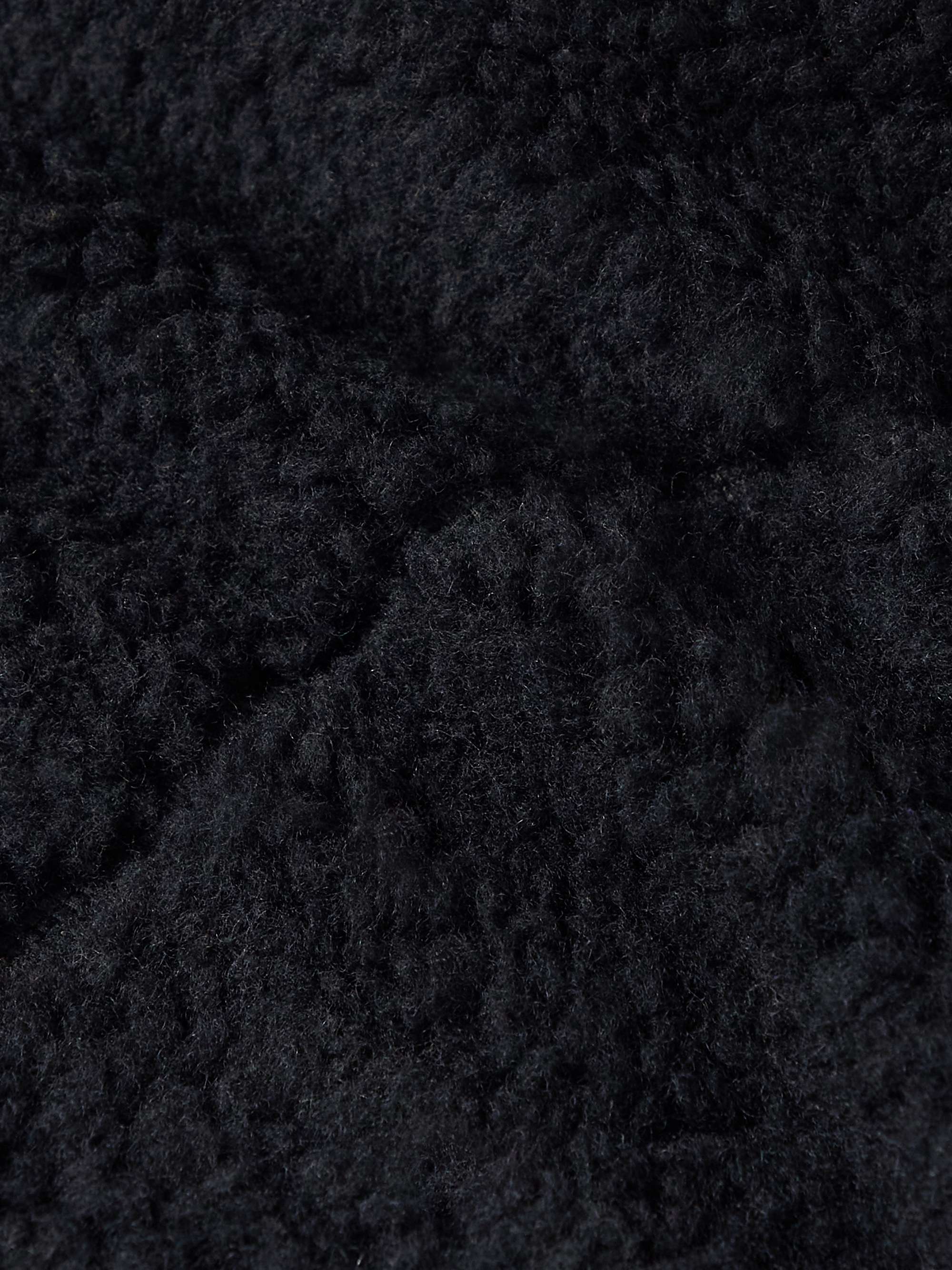 BEAMS PLUS Wool-Blend Fleece Gillet