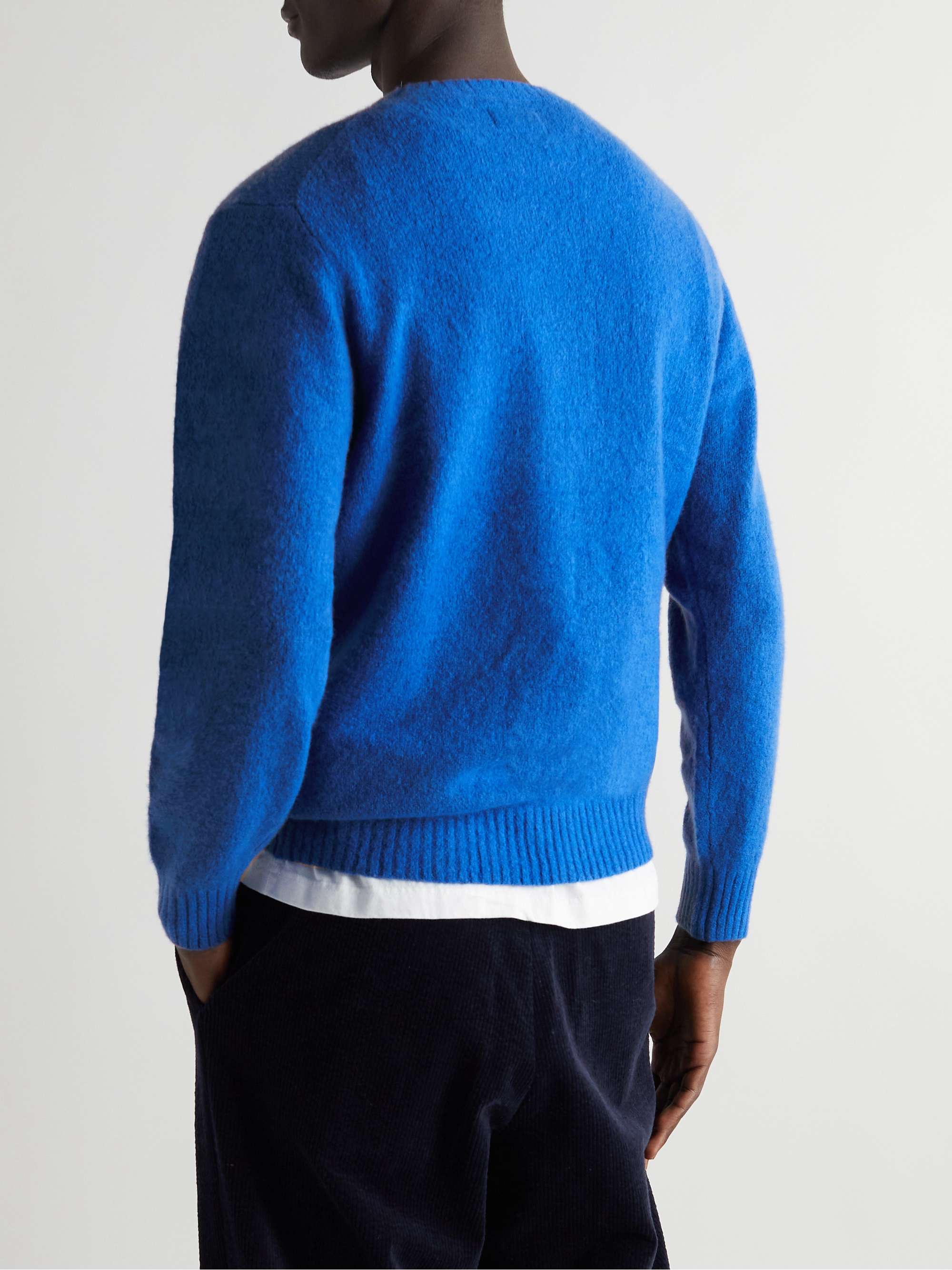 BEAMS PLUS Cashmere and Silk-Blend Sweater