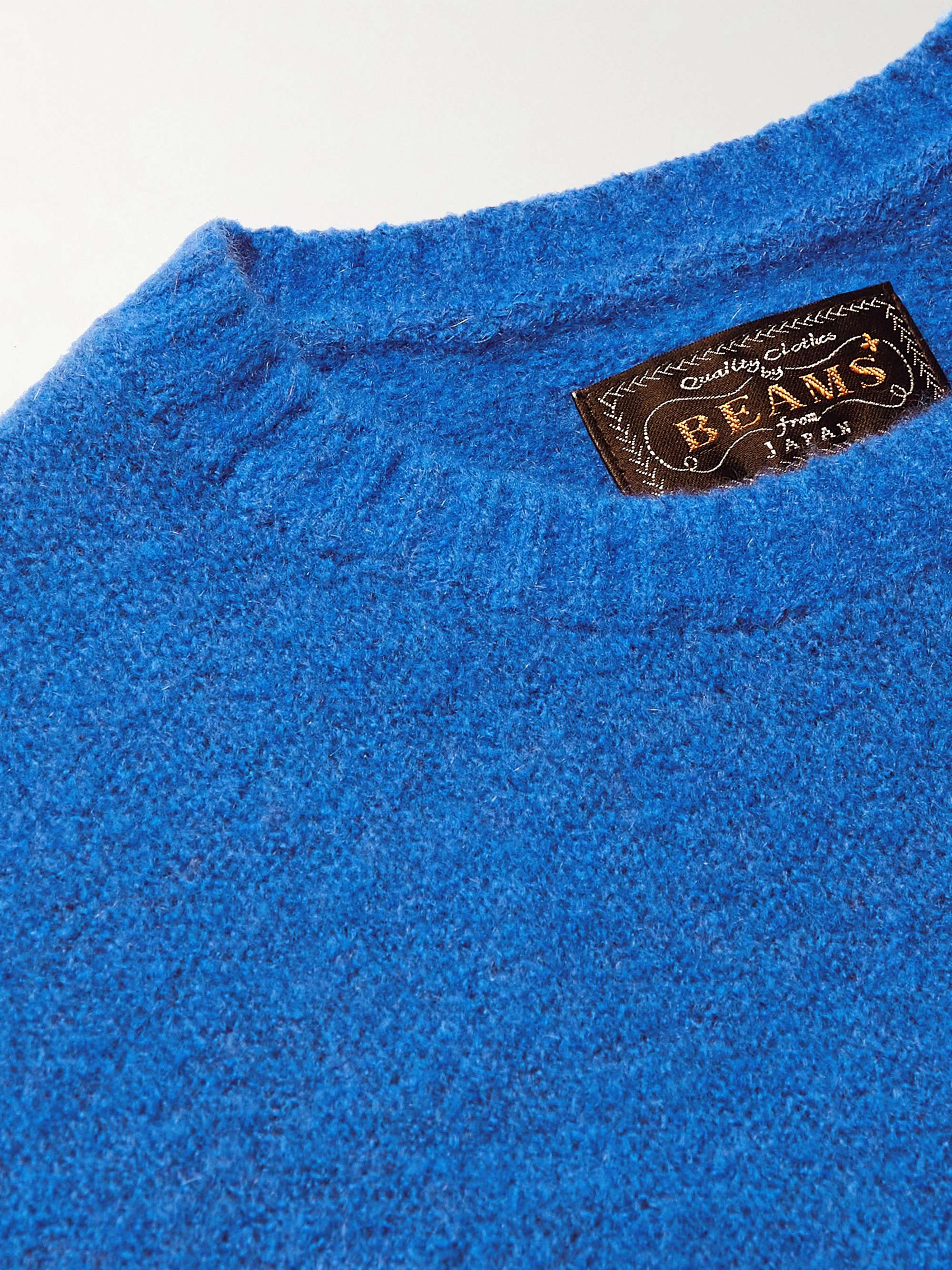 BEAMS PLUS Cashmere and Silk-Blend Sweater