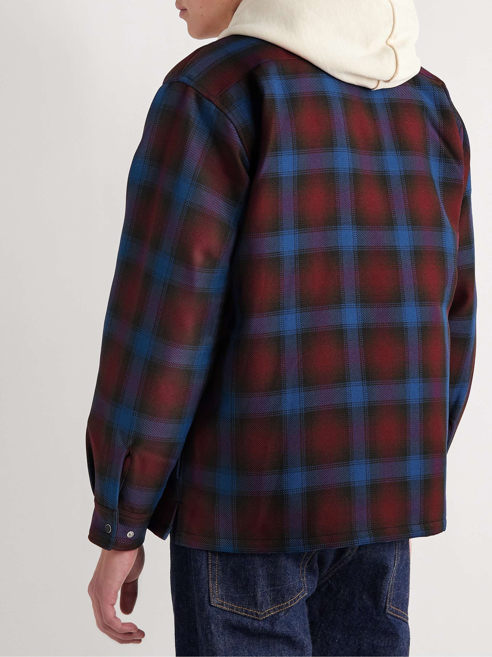 BEAMS PLUS Checked PrimaLoft® Twill Overshirt