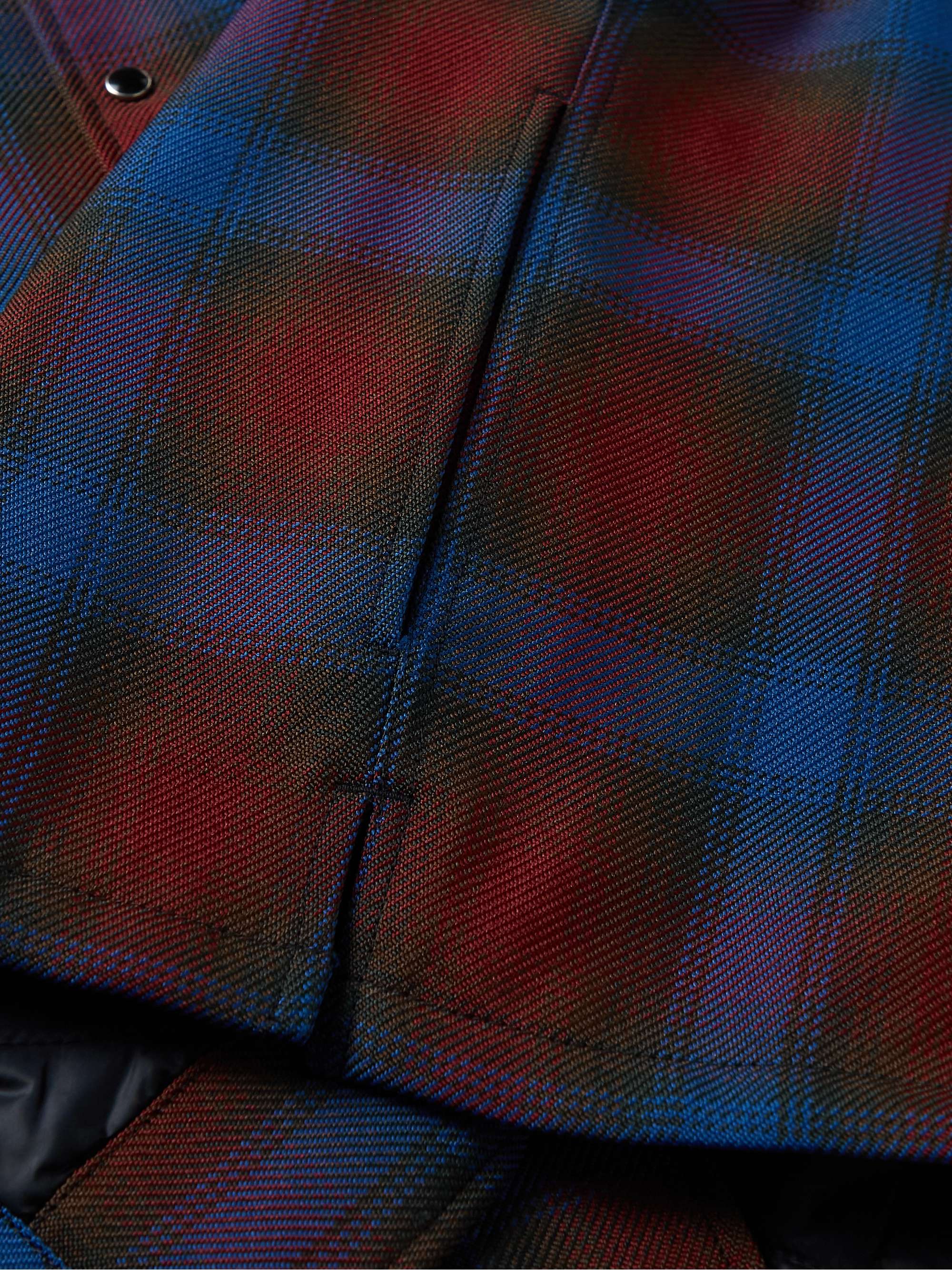 BEAMS PLUS Checked PrimaLoft® Twill Overshirt