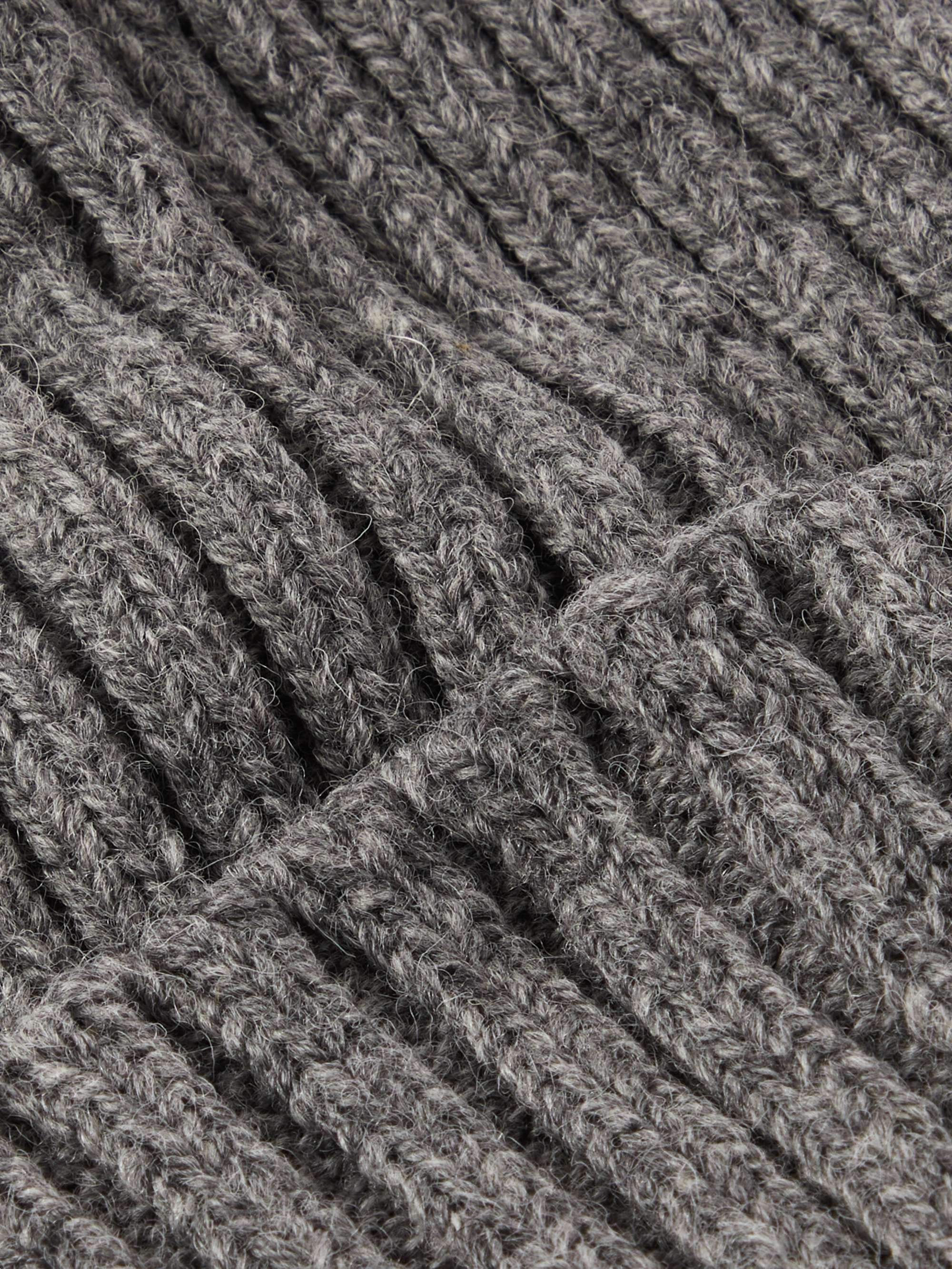 BEAMS PLUS Ribbed Wool Beanie