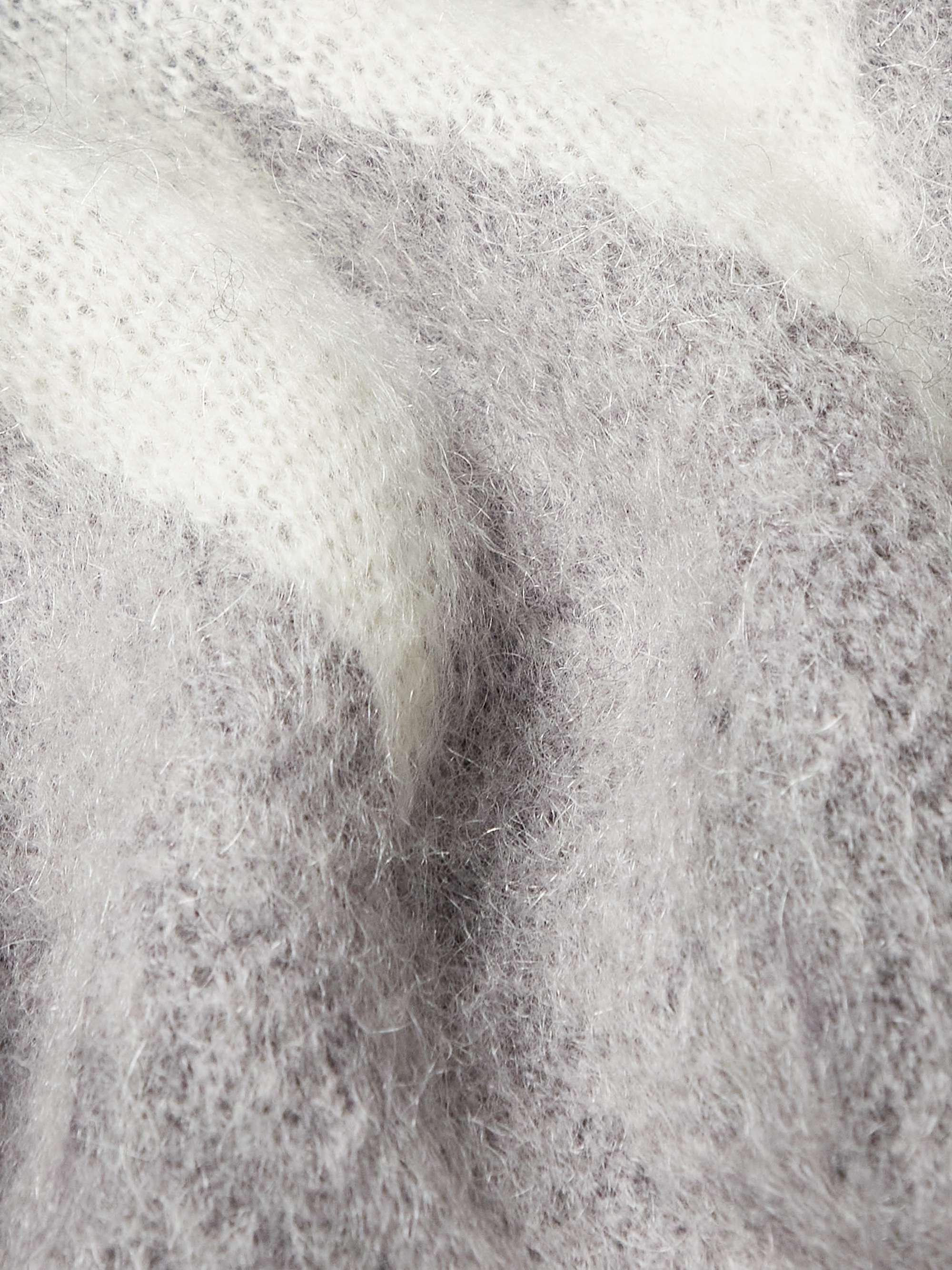 BEAMS PLUS Jacquard-Knit Cardigan