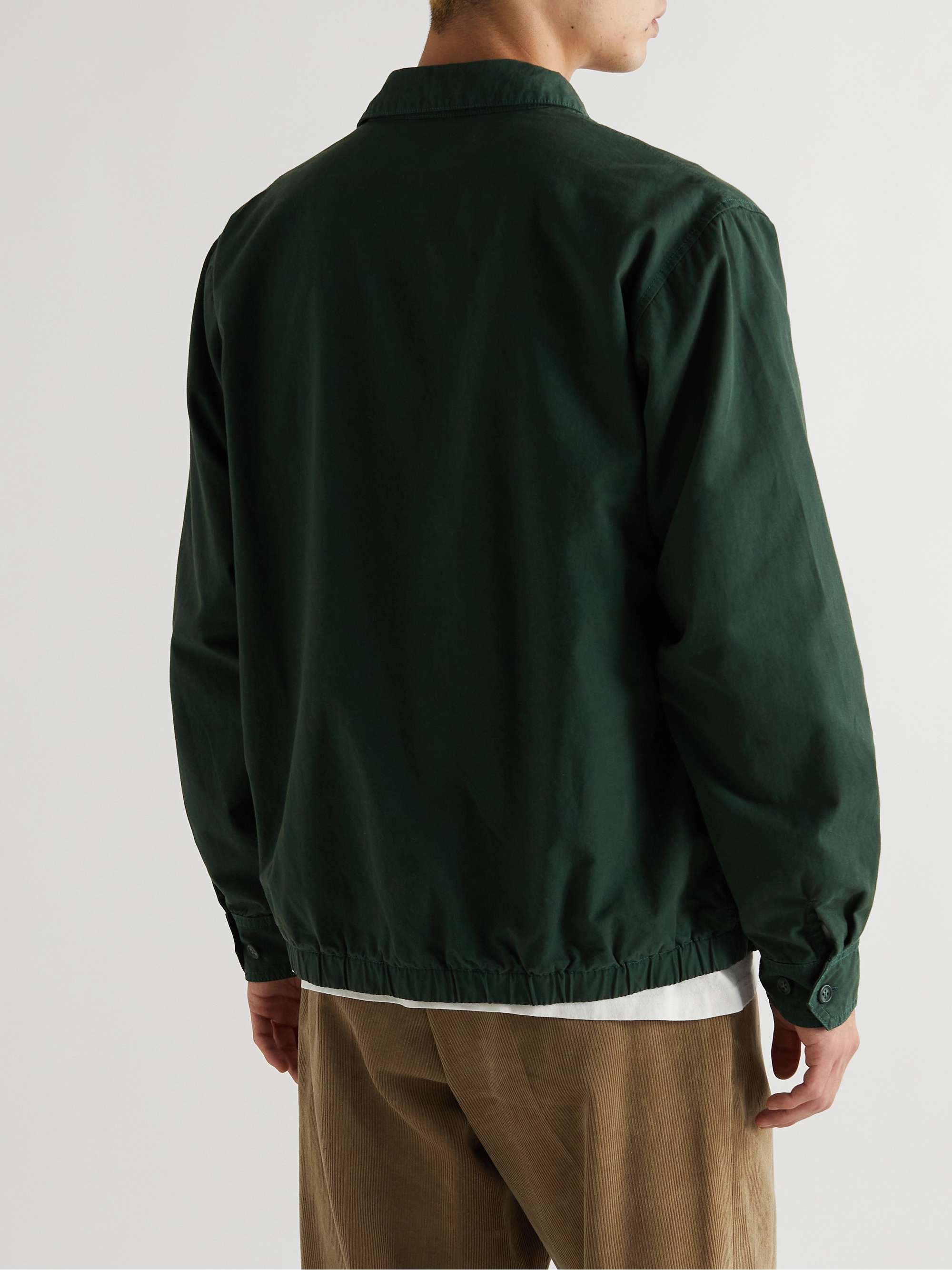 BEAMS PLUS Garment-Dyed Cotton Blouson Jacket