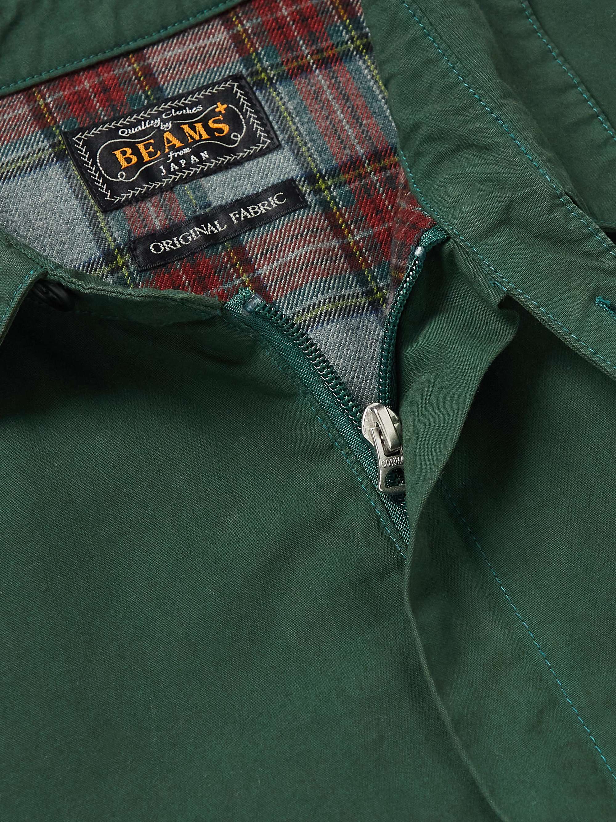 BEAMS PLUS Garment-Dyed Cotton Blouson Jacket