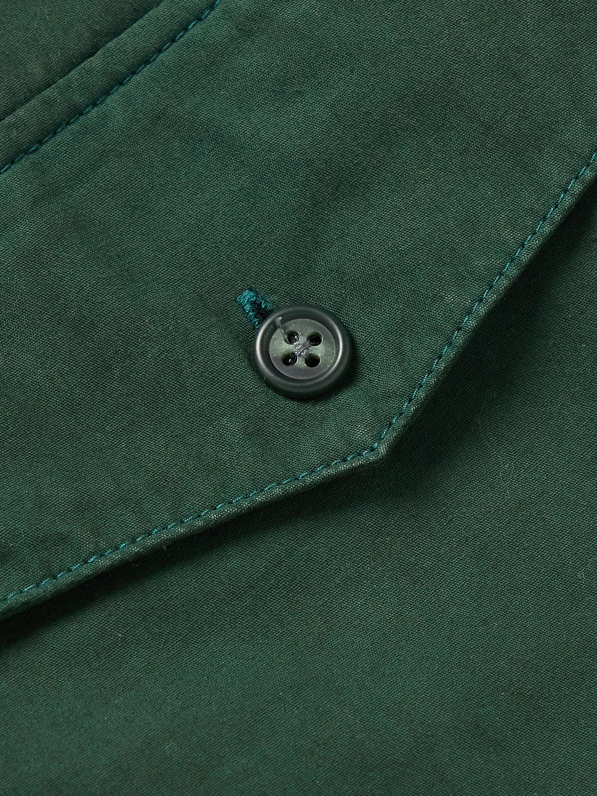 BEAMS PLUS Garment-Dyed Cotton Blouson Jacket