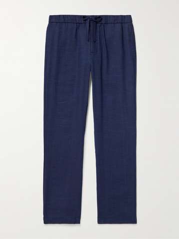 Frescobol Carioca Linen Trousers for Men