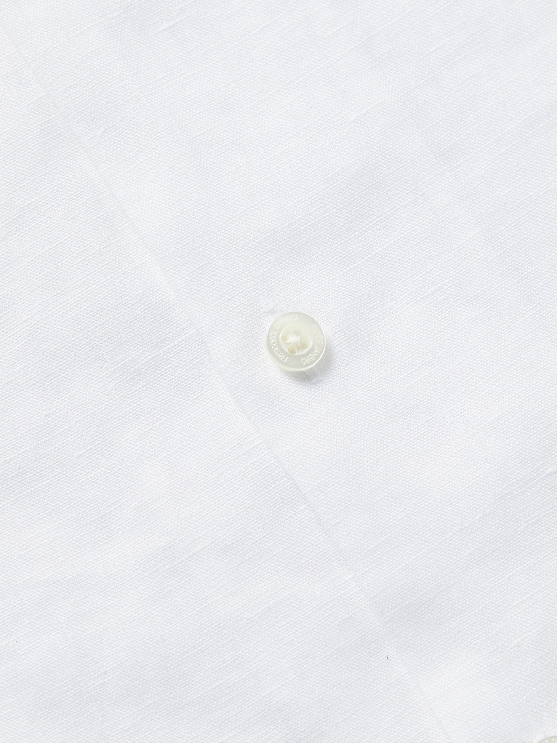 Angelo Camp-Collar Linen Shirt