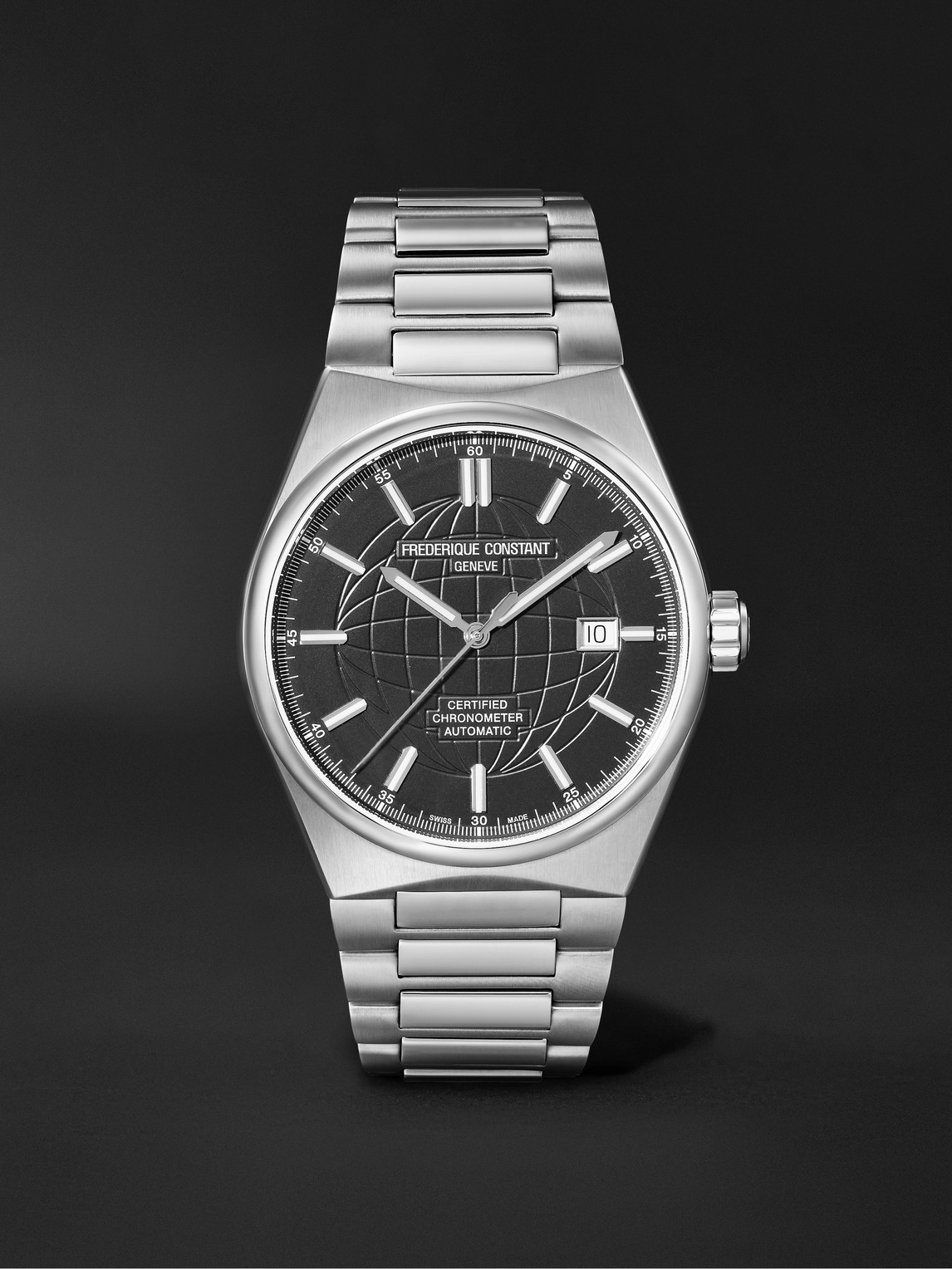 Frederique Constant Highlife Automatic Cosc 41mm Stainless Steel Watch