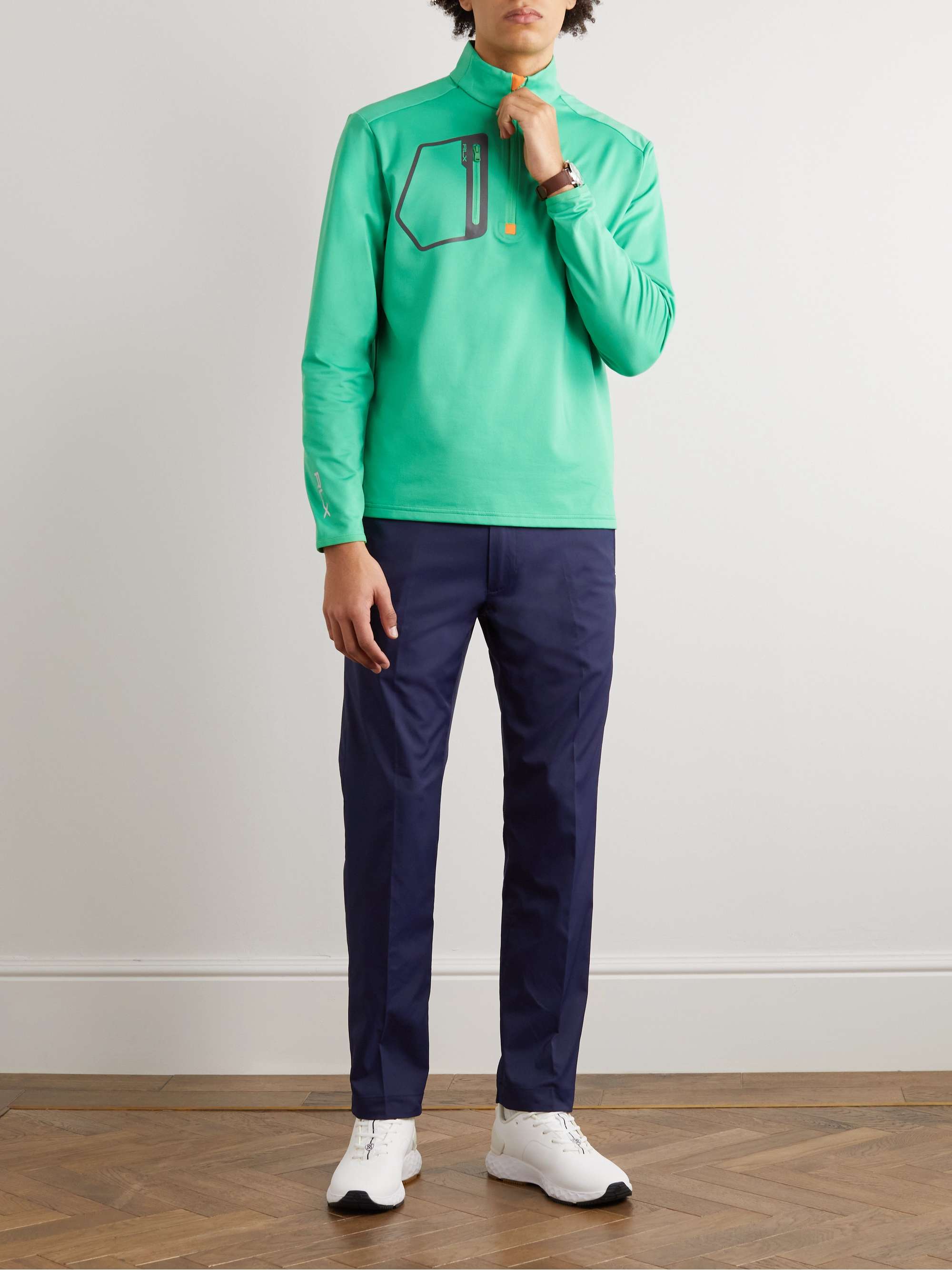 RLX RALPH LAUREN Straight-Leg Twill Golf Trousers