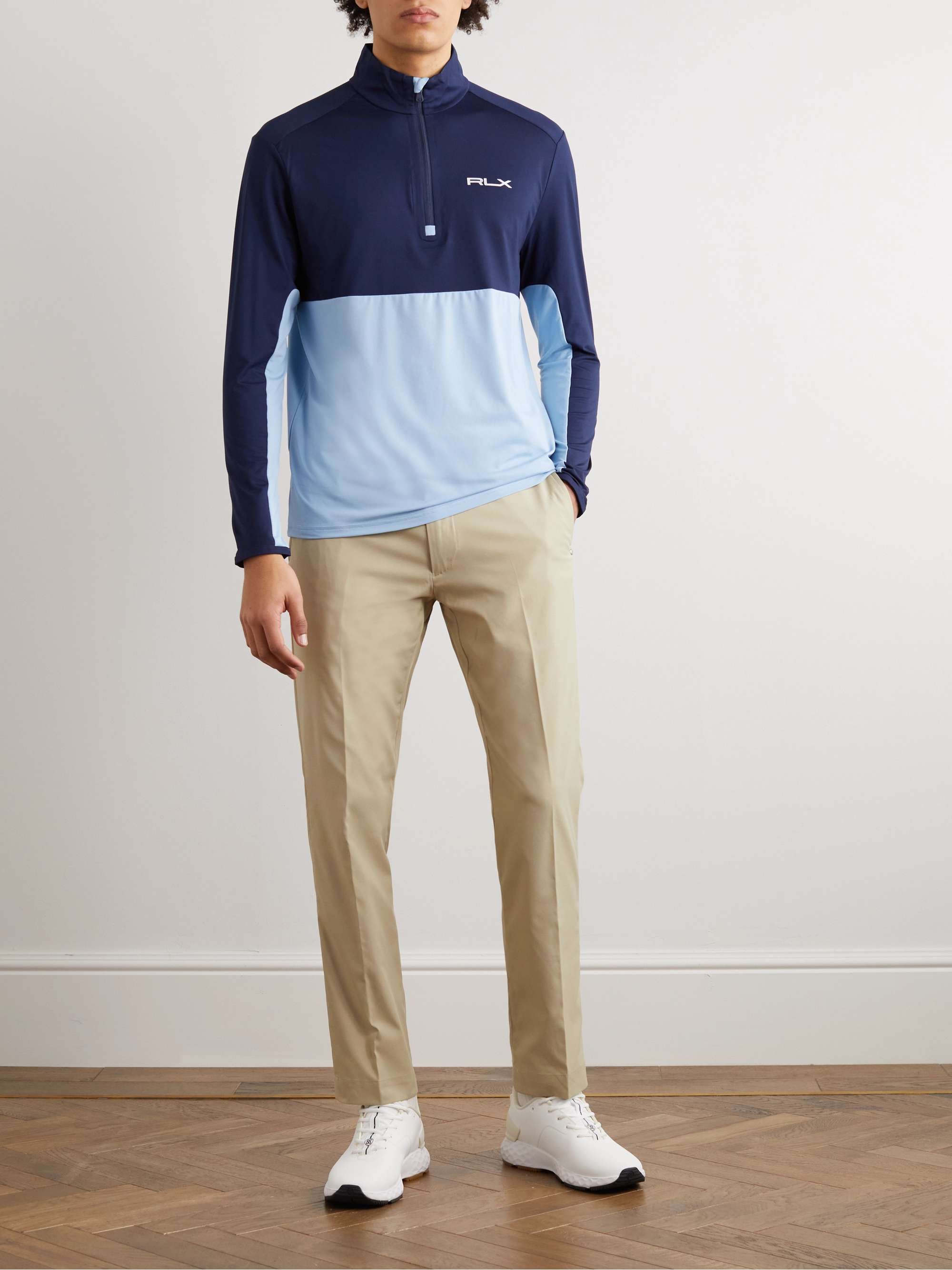 RLX RALPH LAUREN Straight-Leg Twill Golf Trousers