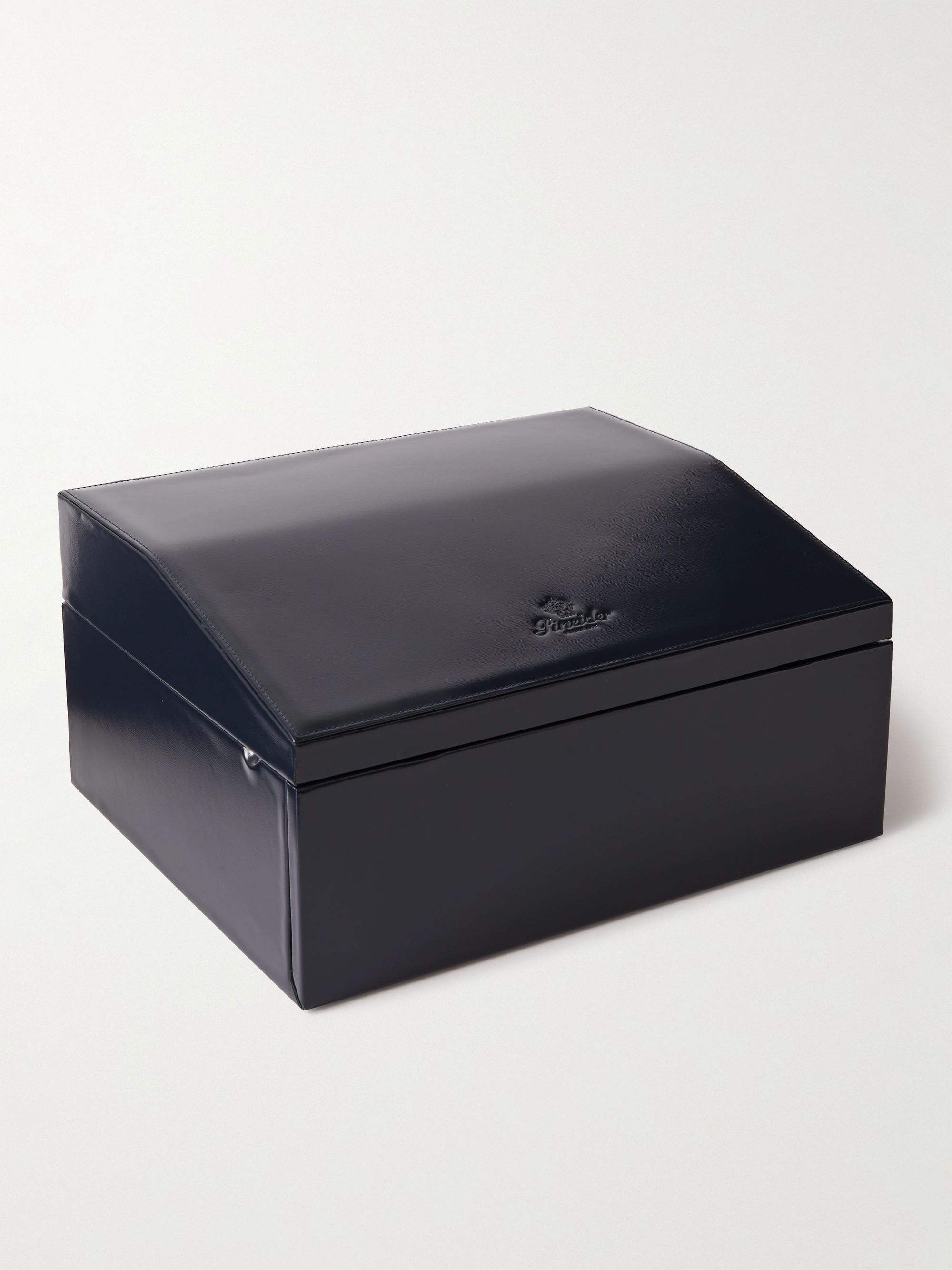 PINEIDER Passion Leather and Plywood Watch Box