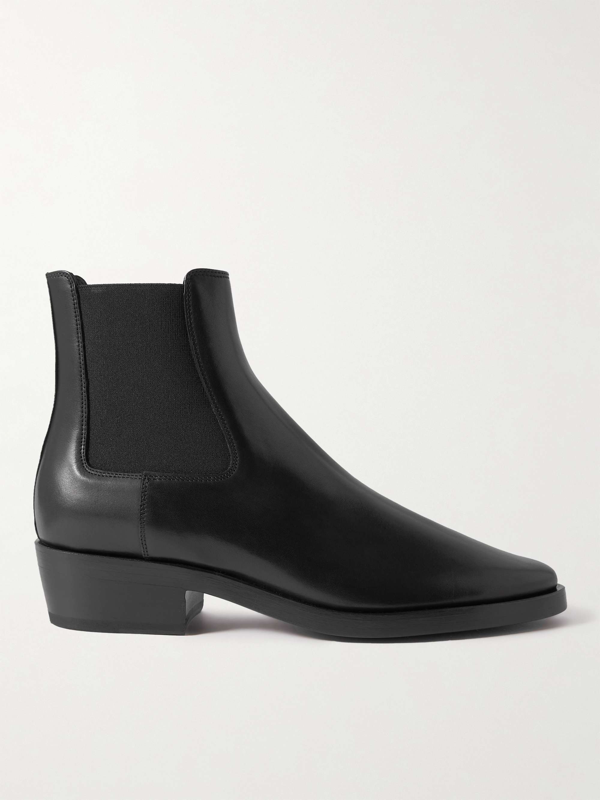 Balenciaga Men's Leather Chelsea Neiman