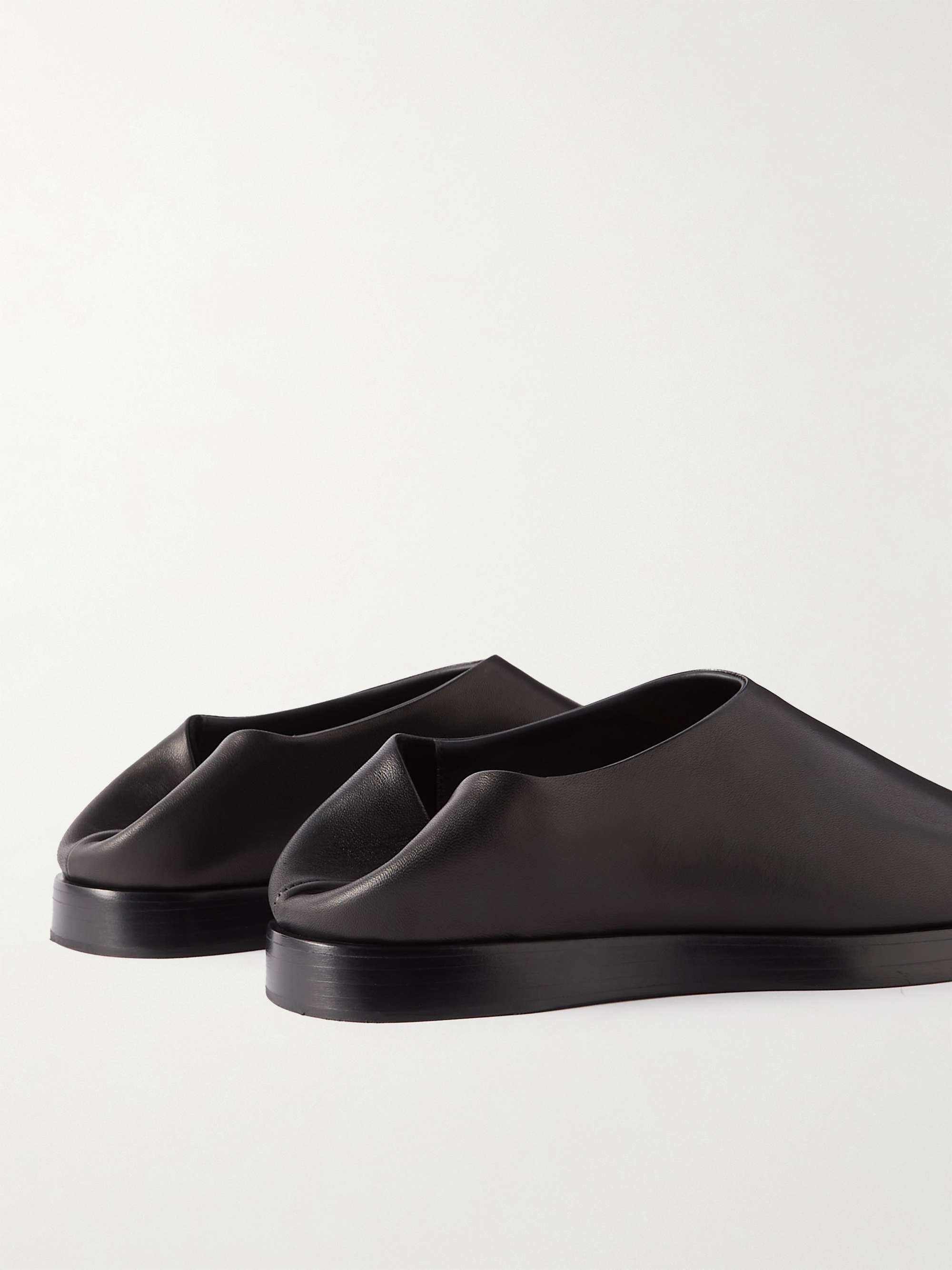 FEAR OF GOD Eternal Collapsible-Heel Leather Loafers